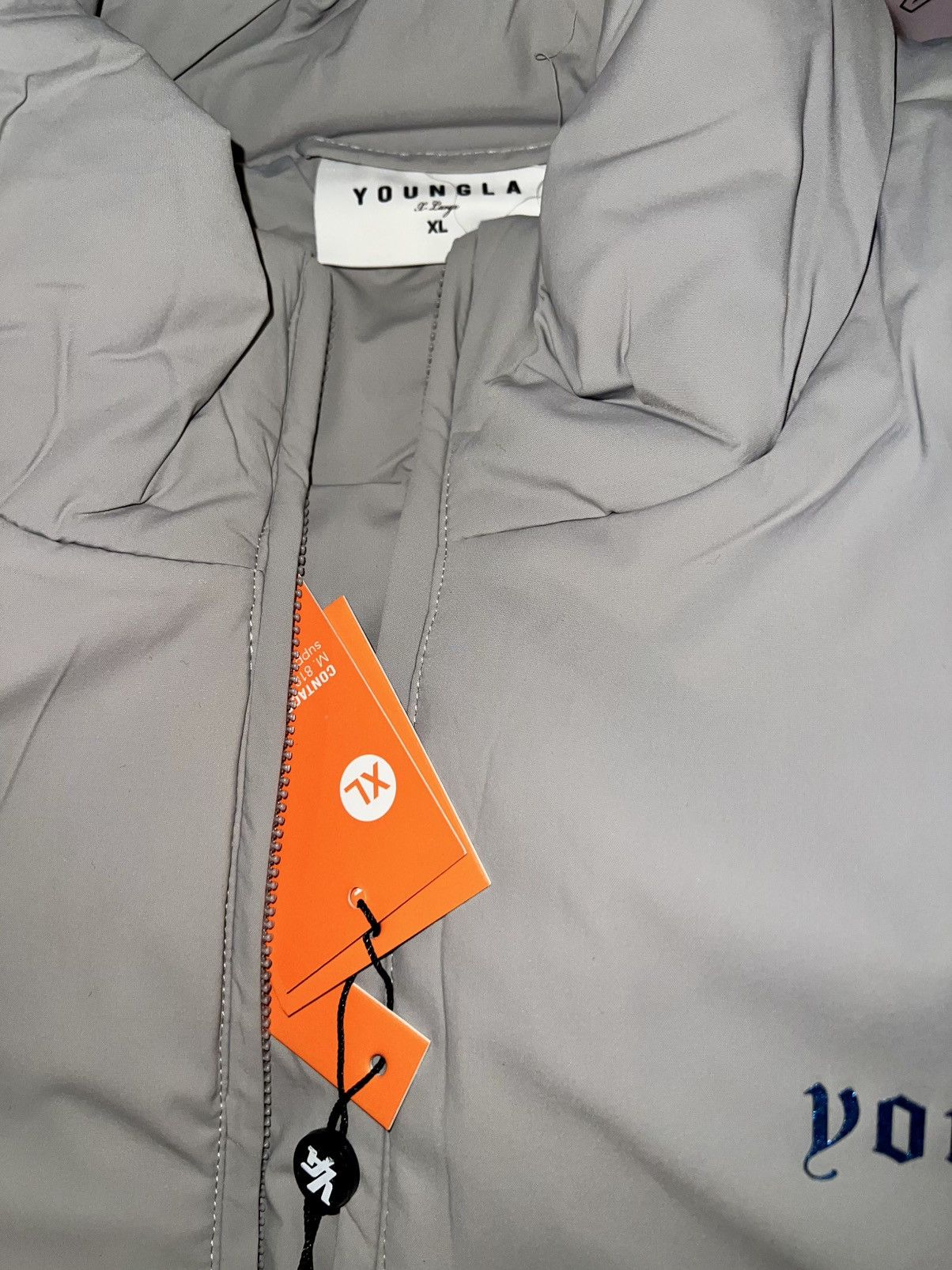 Designer × Los Angeles Apparel Young LA puffer Sand extra large Size US XL / EU 56 / 4 - 4 Thumbnail