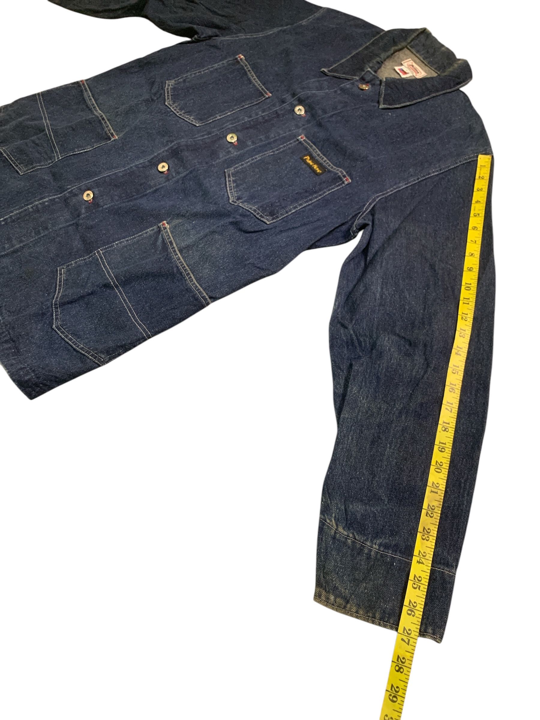 Vintage Rare Design Vintage Prime Hemp Chore Denim Jackets Size US M / EU 48-50 / 2 - 12 Thumbnail