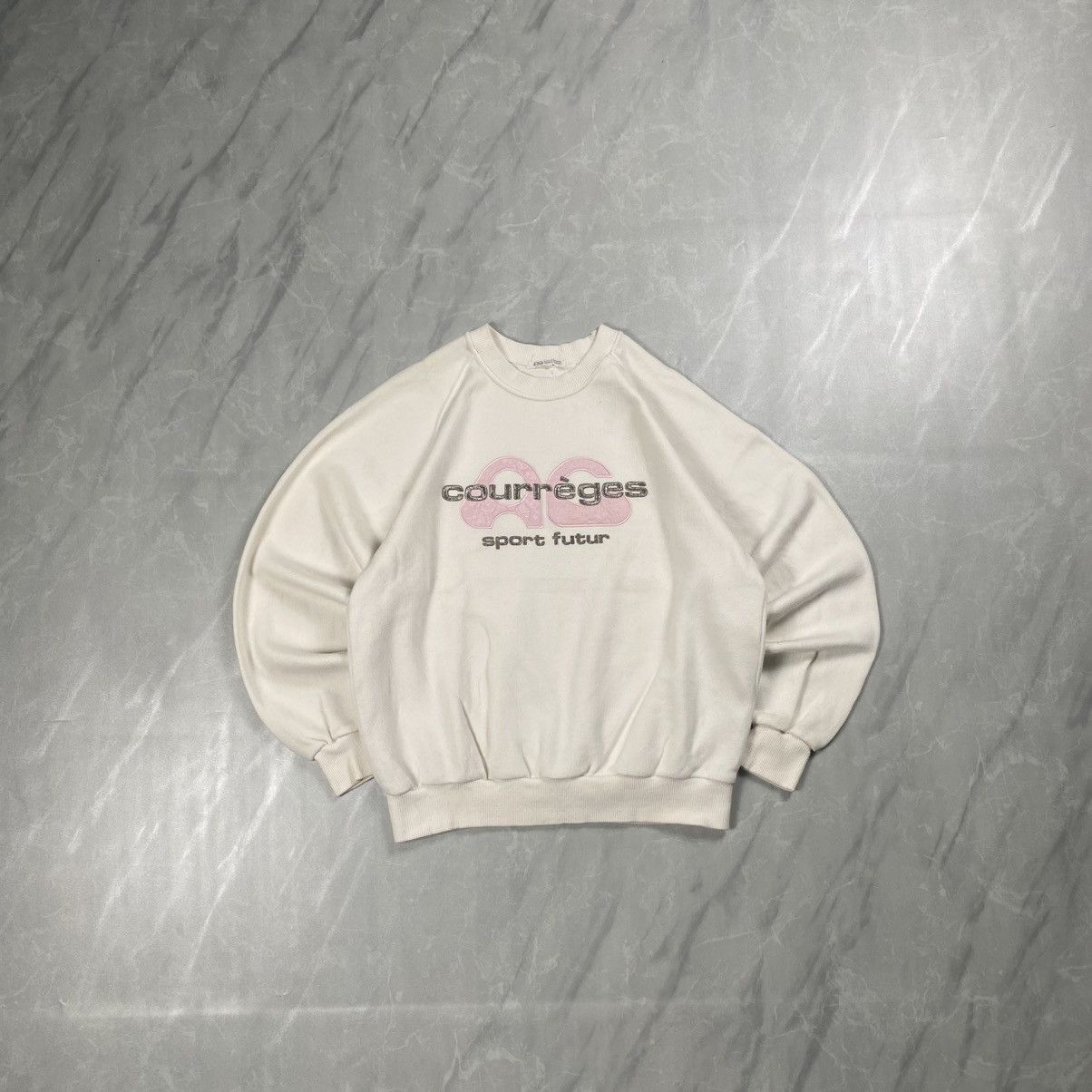 Courreges Vintage 90s Courreges Sport Futur Japan Crewneck Size S / US 4 / IT 40 - 1 Thumbnail