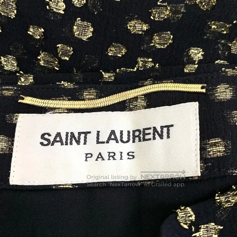 Other YSL Black Silk Women’s Skirt XXS Size . Size 22" - 5 Thumbnail