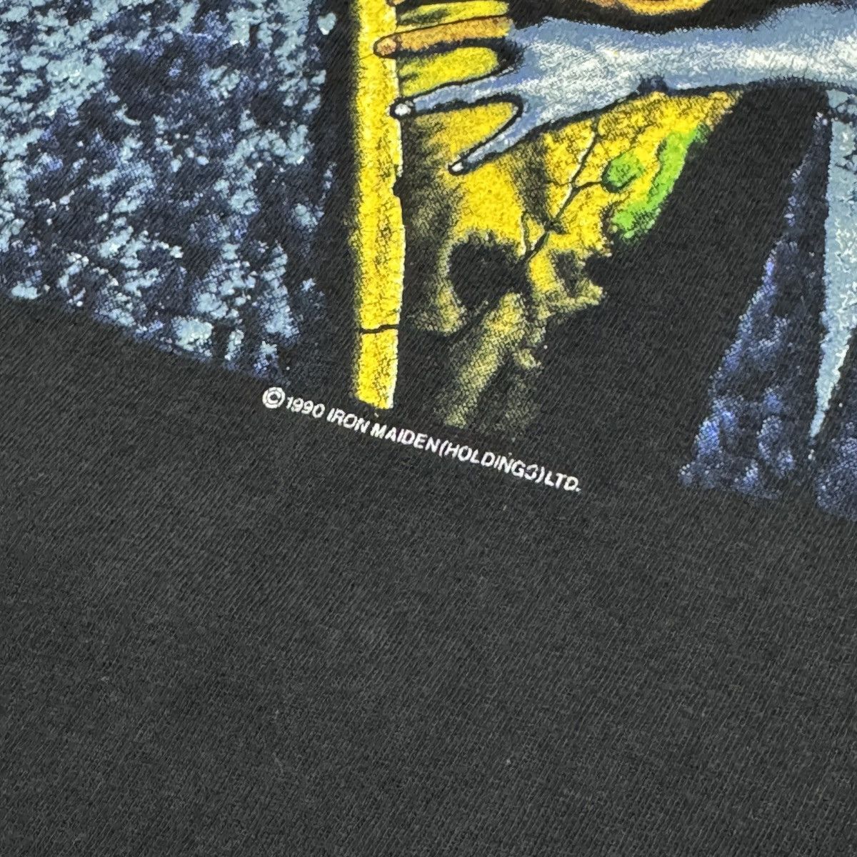 Iron Maiden × Vintage Vintage Iron Maiden 1990 Rare 90s T-Shirt Size L Size US L / EU 52-54 / 3 - 8 Thumbnail