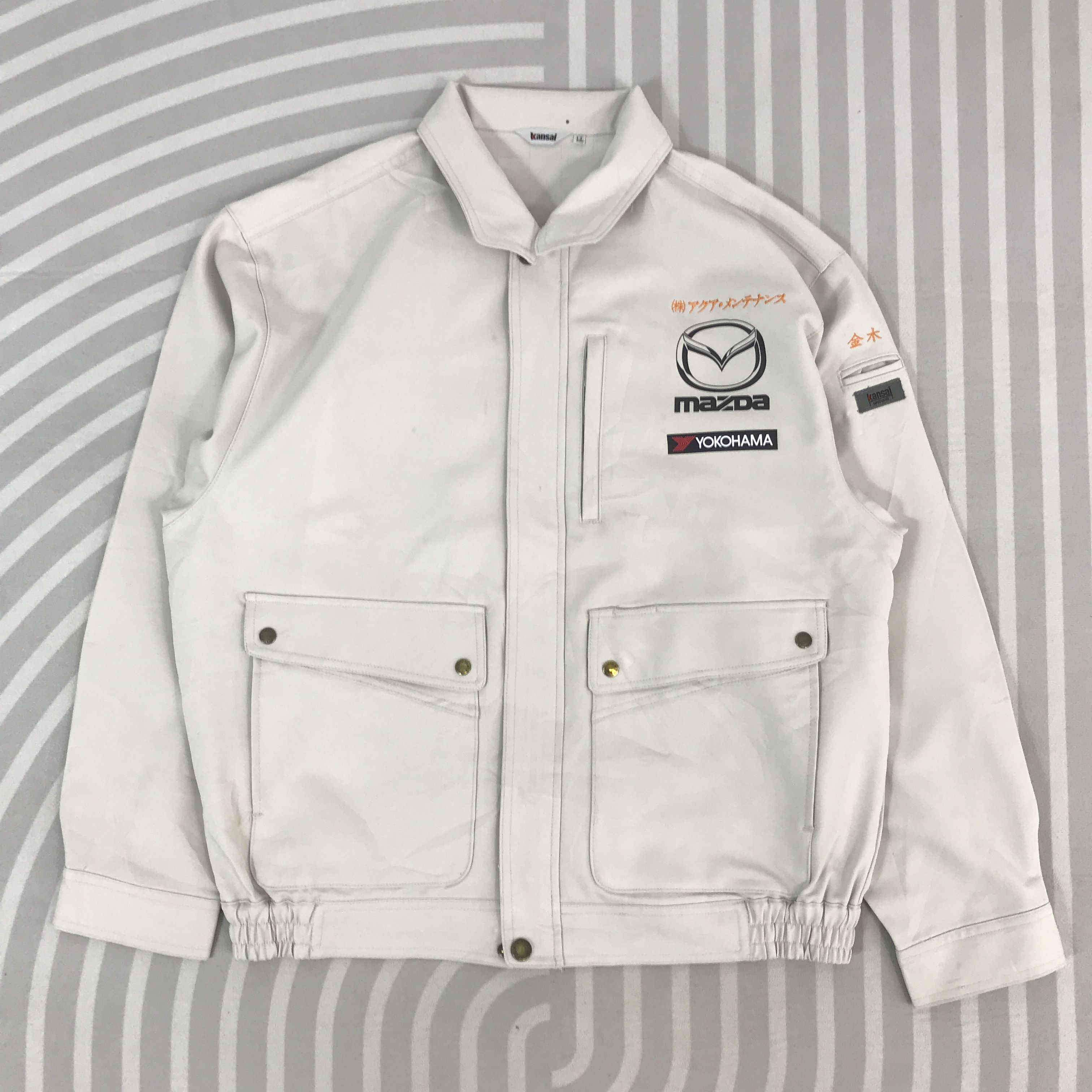 Kansai Yamamoto Vintage Mazda Racing custom japanJacket Size US L / EU 52-54 / 3 - 2 Thumbnail