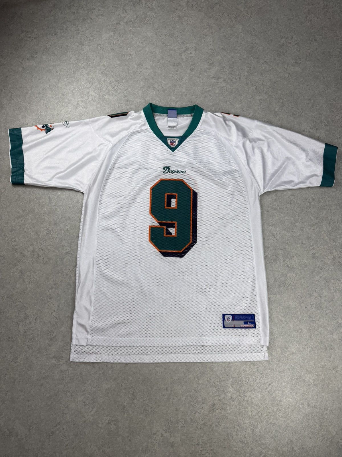 NFL Vintage Reebok Miami Dolphins Jay Fiedler #9 NFL Jersey Size US L / EU 52-54 / 3 - 1 Thumbnail