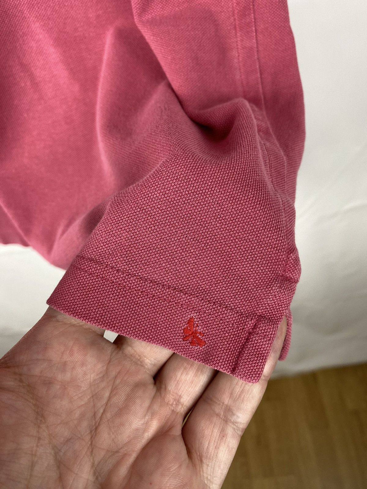 Gran Sasso Gran Sasso Vintage Garment Dyed Polo size 52 Size US L / EU 52-54 / 3 - 5 Thumbnail