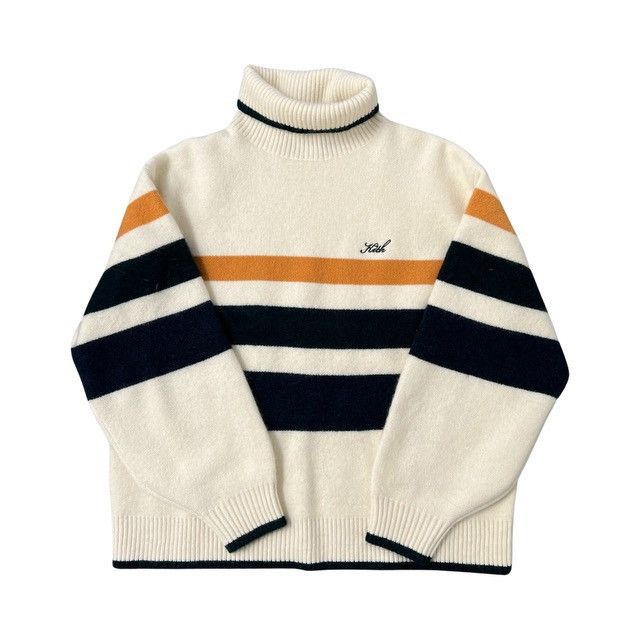 image of Kith Langdon Turtleneck in White, Men's (Size Small)