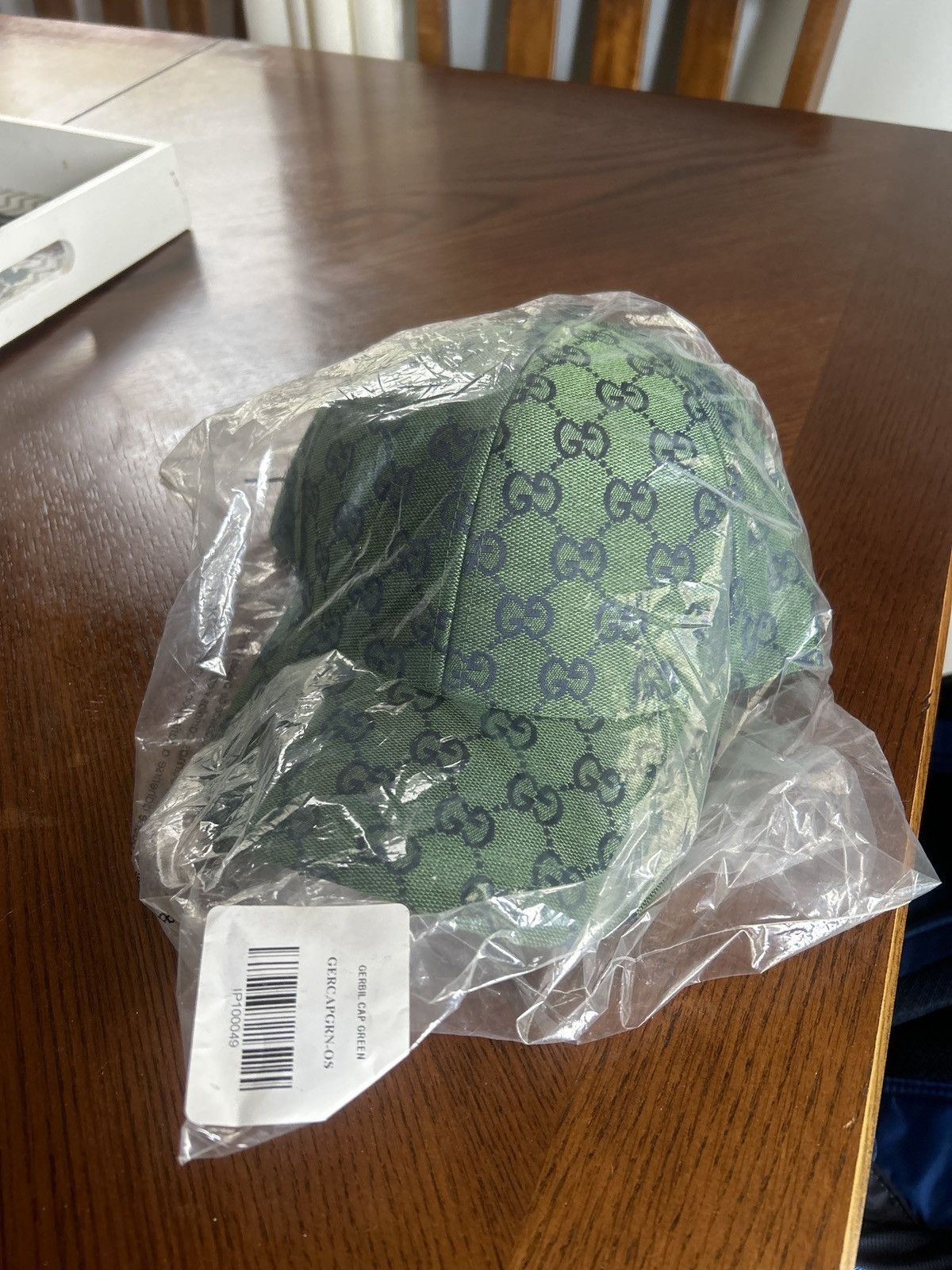 Imran Potato Imran Potato - Scammer hat - Green GG Monogram Size ONE SIZE - 1 Thumbnail
