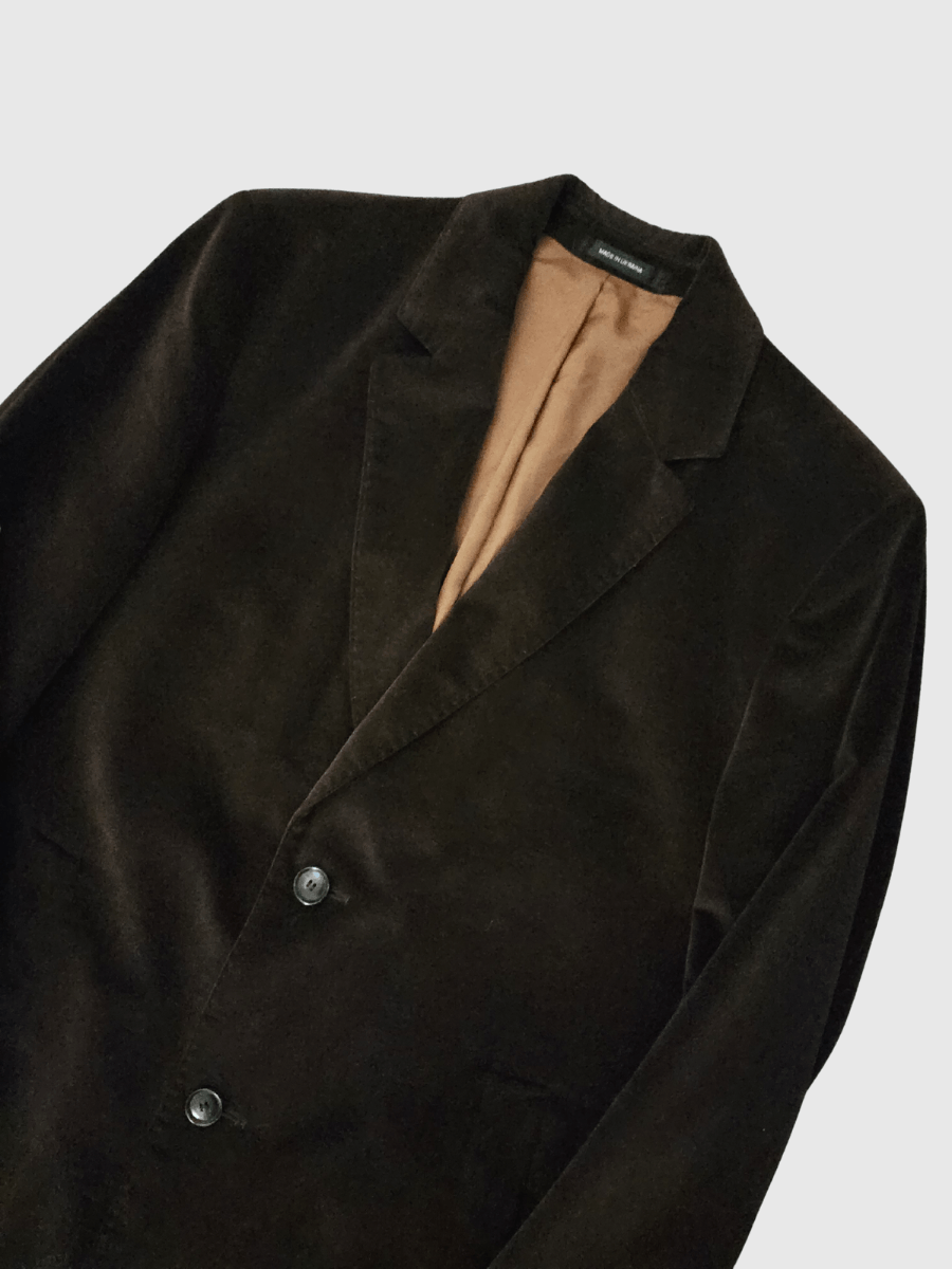 Hugo Boss Vintage x 90s Hugo Boss Stratus Men’s Brown Long Coat Size US M / EU 48-50 / 2 - 3 Thumbnail