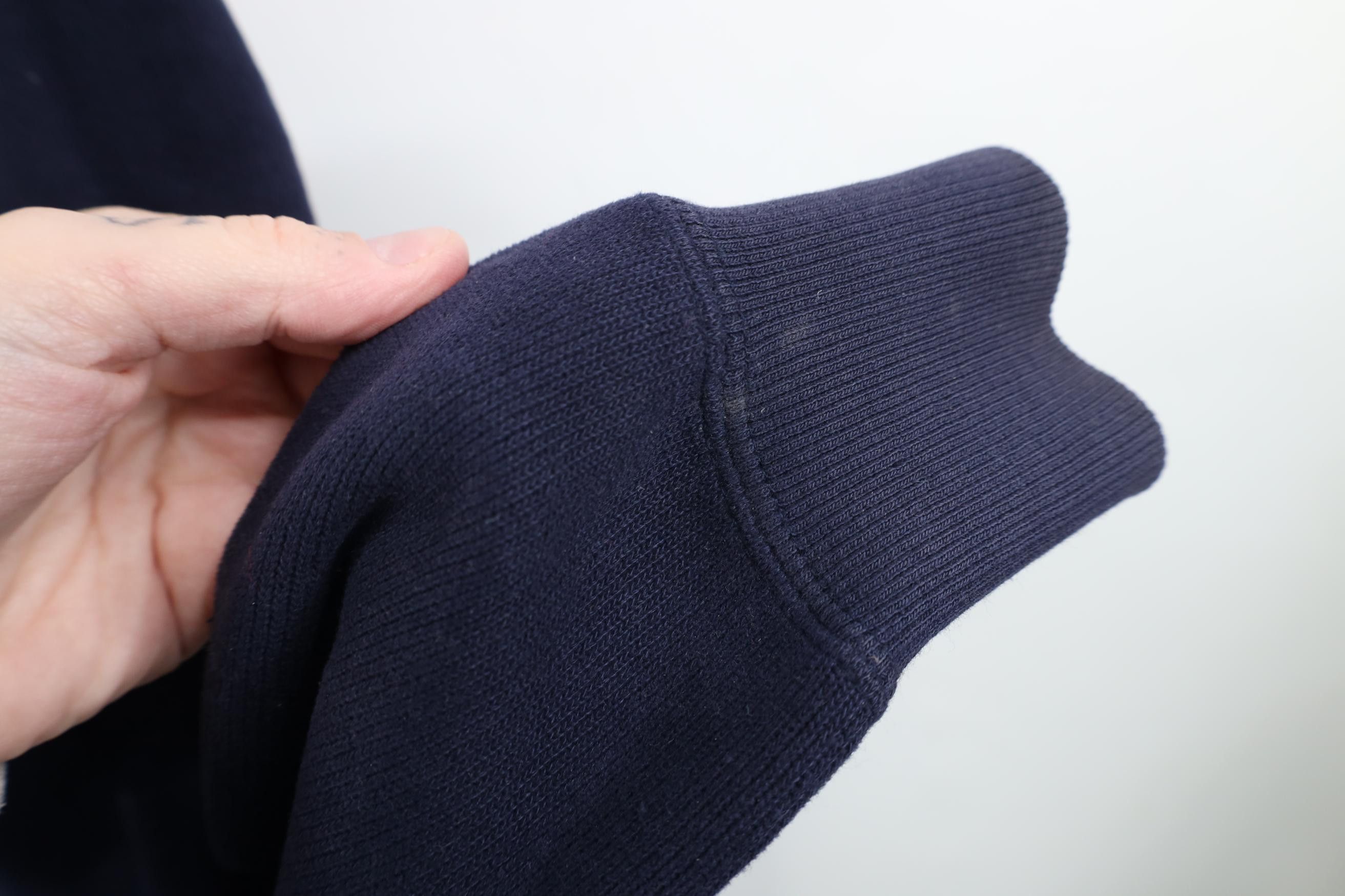 Vintage Vintage 90s Streetwear Ribbed Knit Henley T-Shirt Blue Size US XXL / EU 58 / 5 - 10 Thumbnail