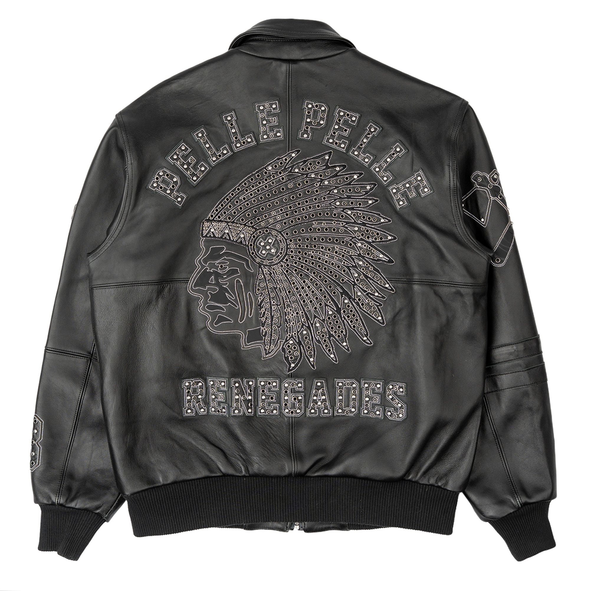 Pelle Pelle × Vintage Vintage Pelle Pelle Marc Buchanan Studded