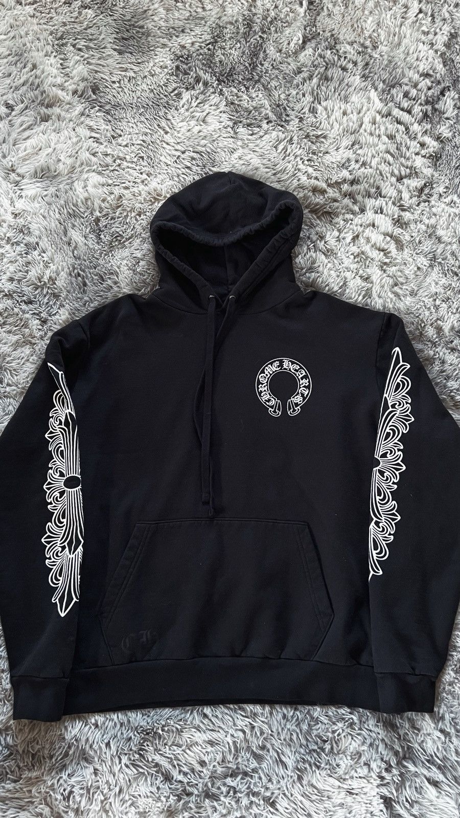 Chrome Hearts Chrome Hearts Floral Horseshoe Hoodie Size US L / EU 52-54 / 3 - 2 Thumbnail