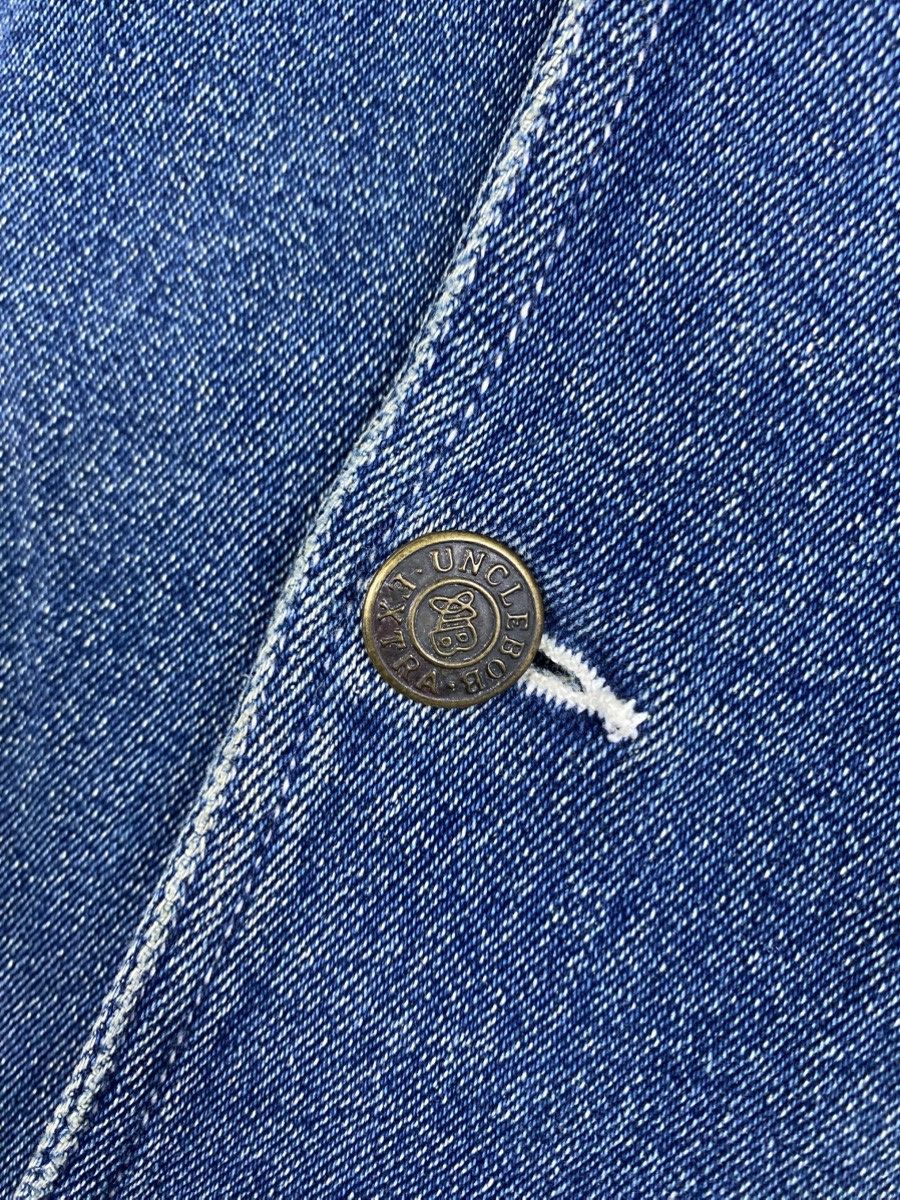 Brooks Vintage Brooks Genuine Brand Indigo Dyed Denim Chore Jacket Size US M / EU 48-50 / 2 - 8 Thumbnail