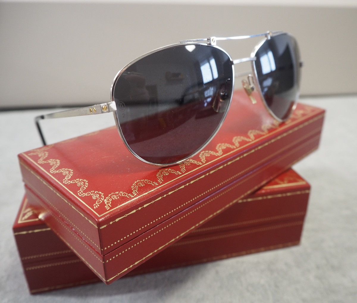 Cartier Cartier Santos sunglasses Size ONE SIZE - 1 Thumbnail