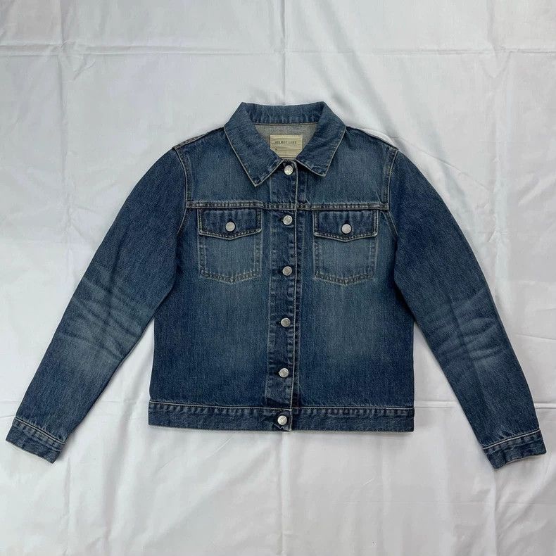 Other HELMUT LANG Water-washed denim jacket Size US XS / EU 42 / 0 - 1 Thumbnail