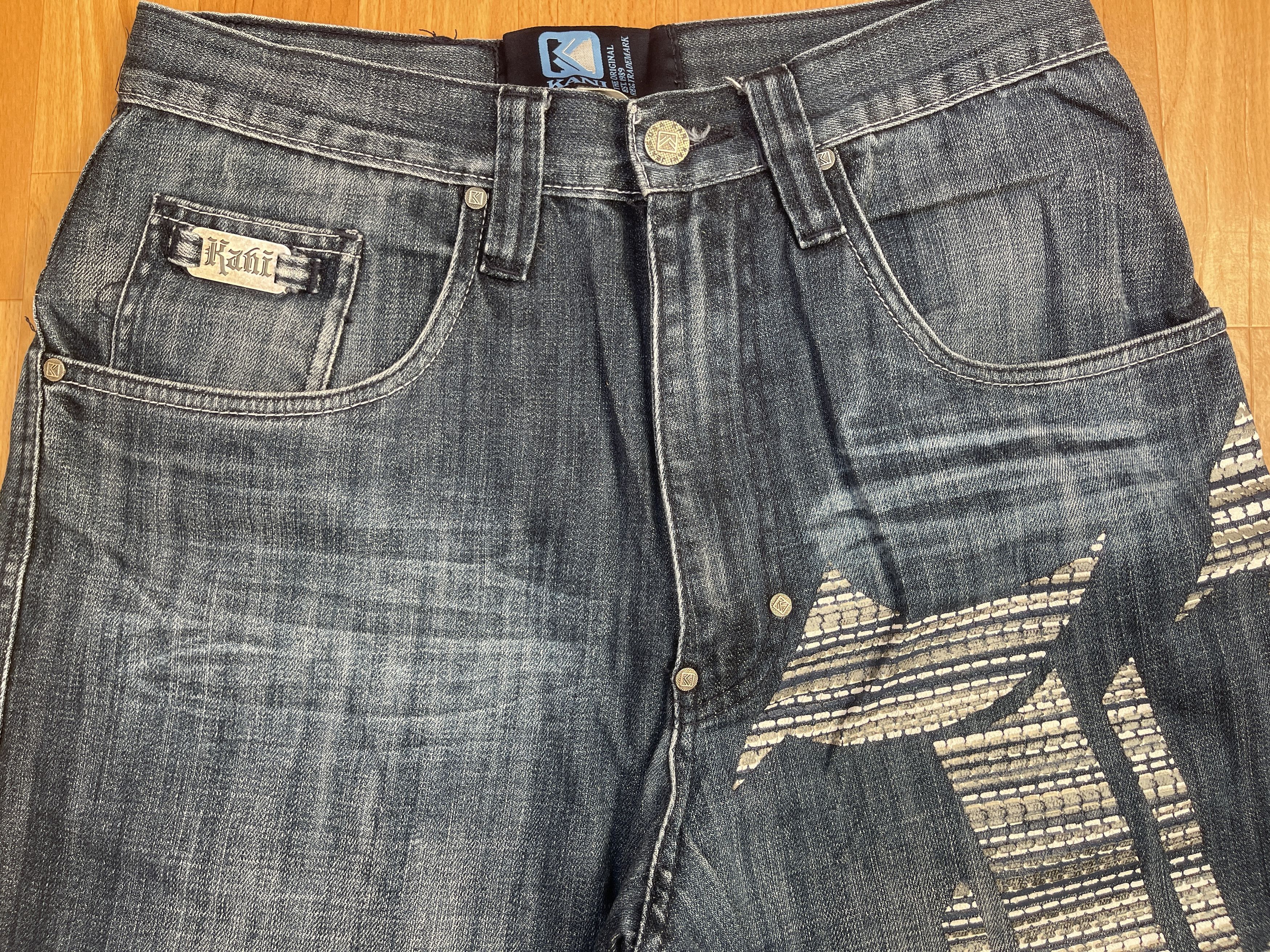 Karl Kani KARL KANI jeans, baggy, vintage Kani jeans, 90s hip hop W 30 Size US 30 / EU 46 - 8 Thumbnail