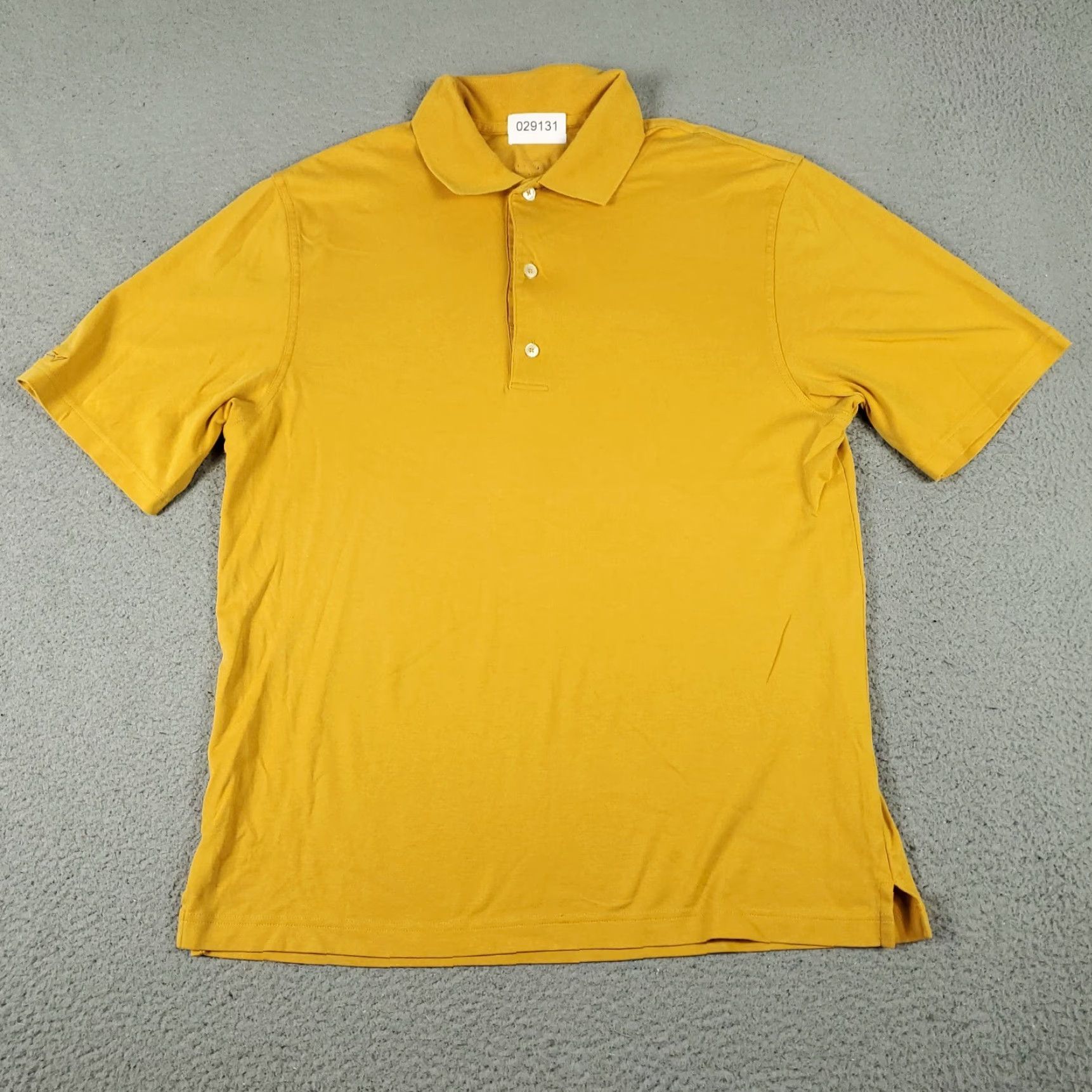 Vintage Greg Norman Polo Shirt Mens M Yellow Short Sleeve Golf Casual Shirt Polo Size US M / EU 48-50 / 2 - 2 Thumbnail