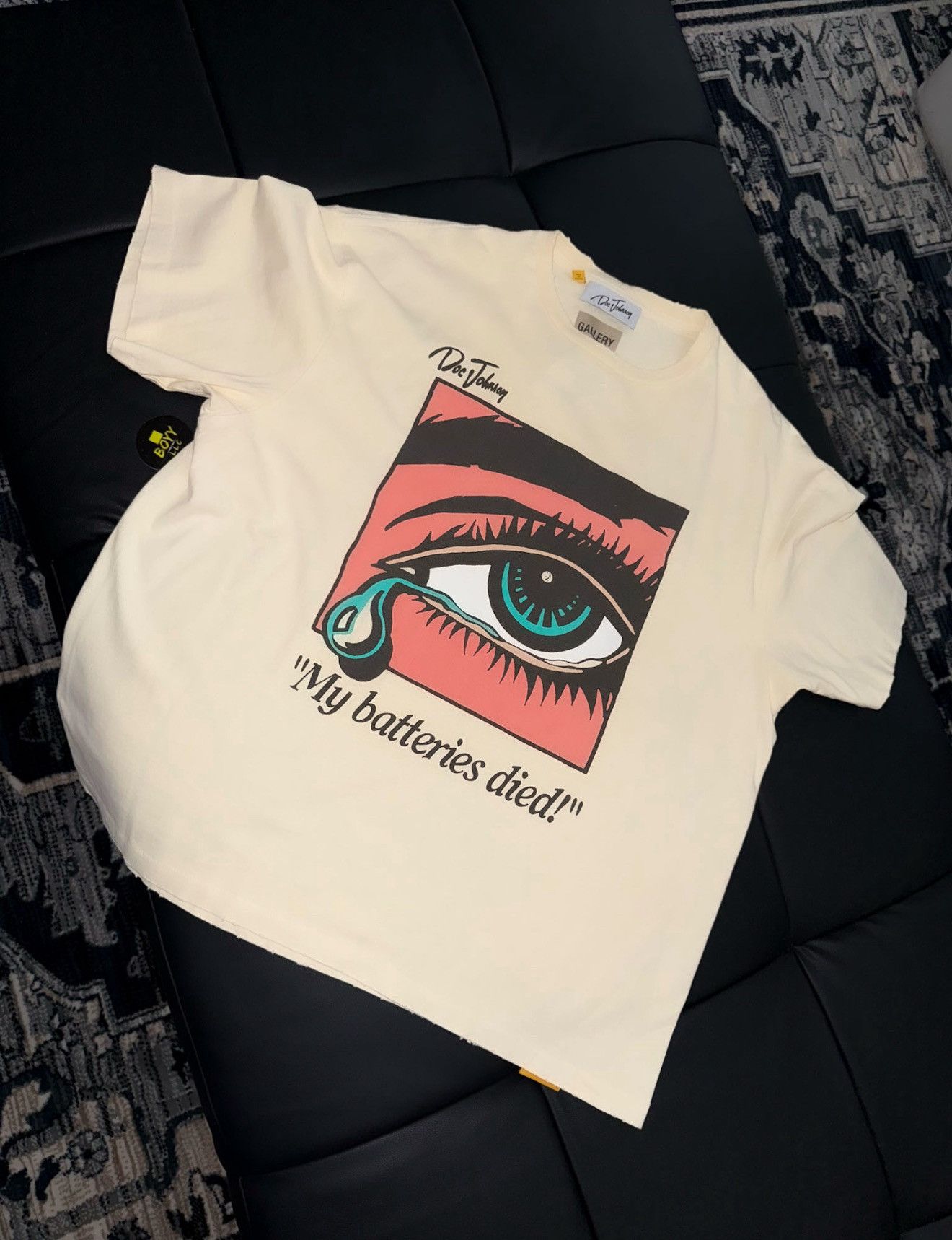 GALLERY DEPT. 限定 Quantum Tシャツ L ホワイト USA Gallery Dept. Quantum White T-Shirt | WHAT'S ON THE STAR?