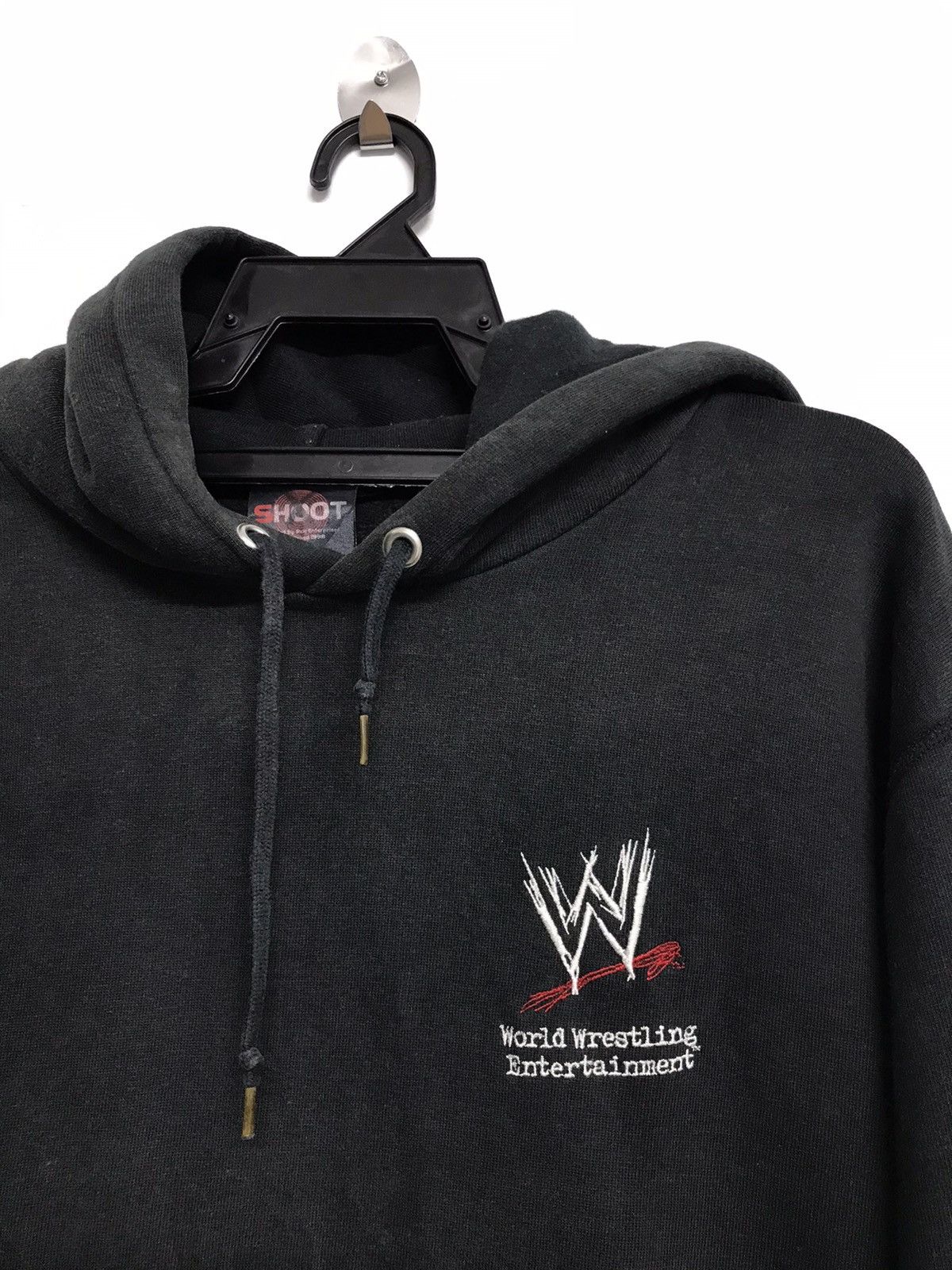Vintage × WWE × WWF Vintage WWE Shoot Logo Hoodie Size US L / EU 52-54 / 3 - 6 Thumbnail