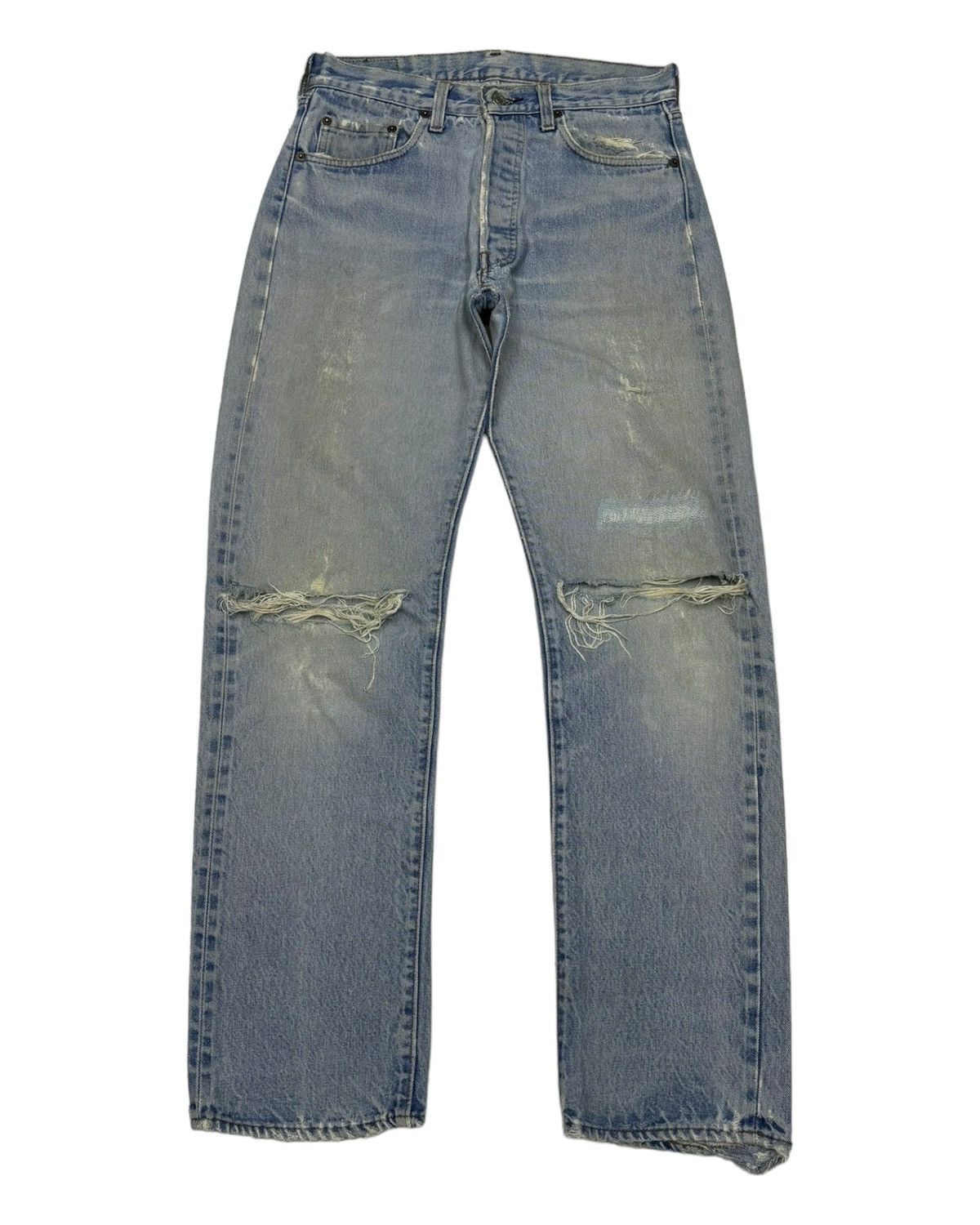 Levi's VTG 80s Levi's 501 Redline #524 Size US 29 - 4 Thumbnail