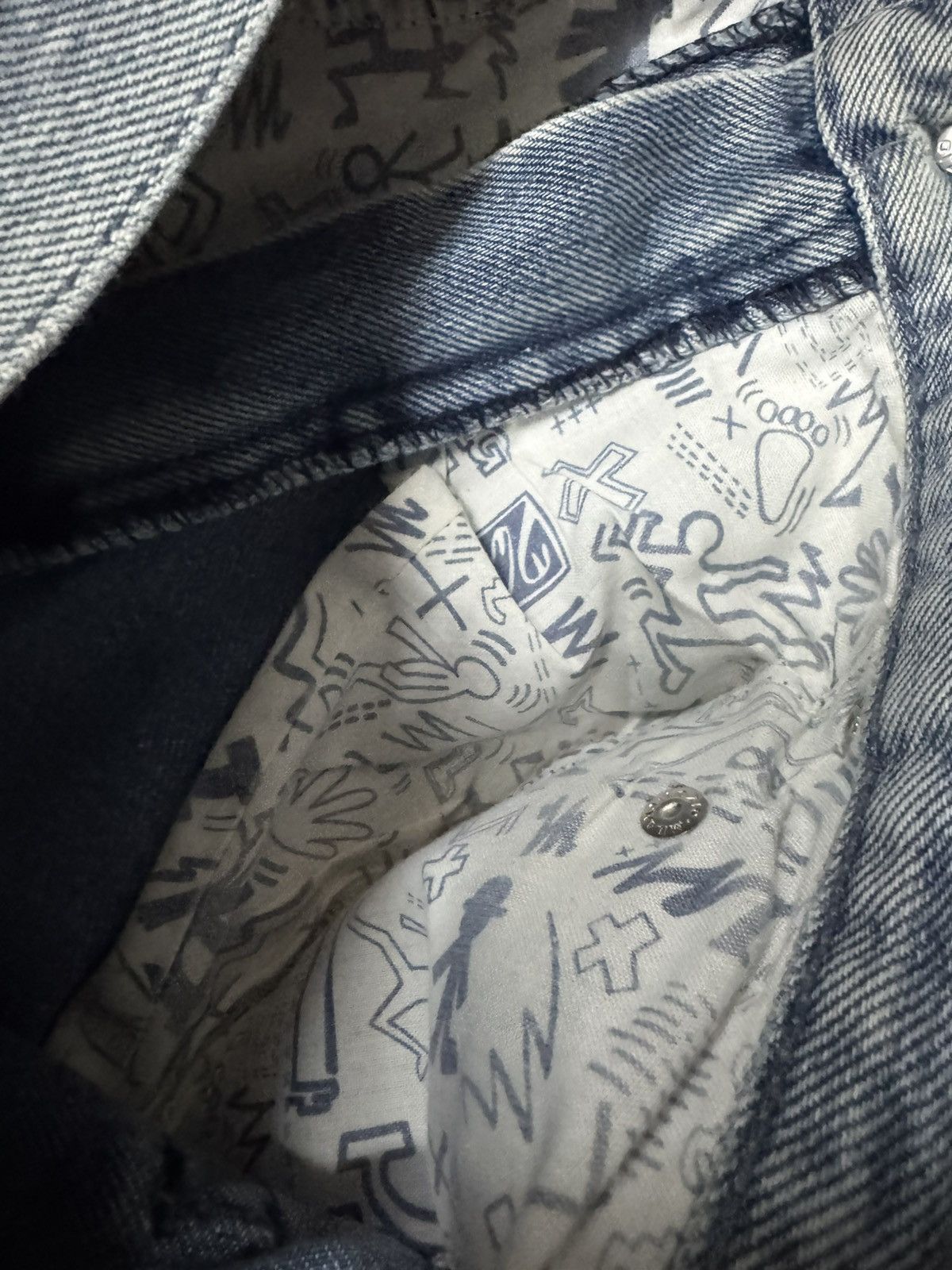 Iceberg 💥BAGGY💥90s WIDE ICEBERG MADE ITALY GRUNGE WASHED JEANS Size US 29 - 11 Thumbnail