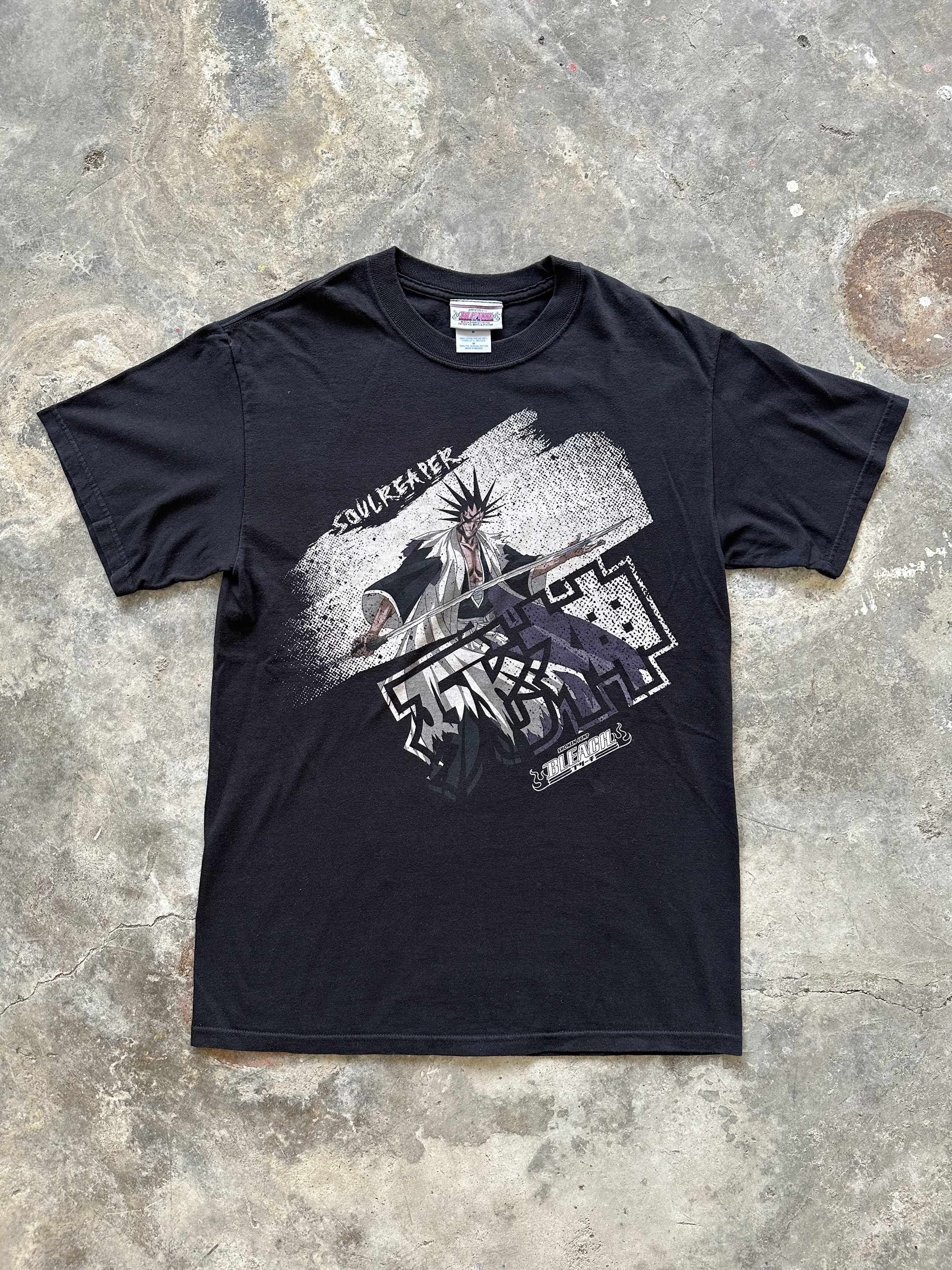 Anime Vintage 00's Shonen Jump Bleach “Kenpachi Zaraki” T-shirt Size US M / EU 48-50 / 2 - 2 Thumbnail