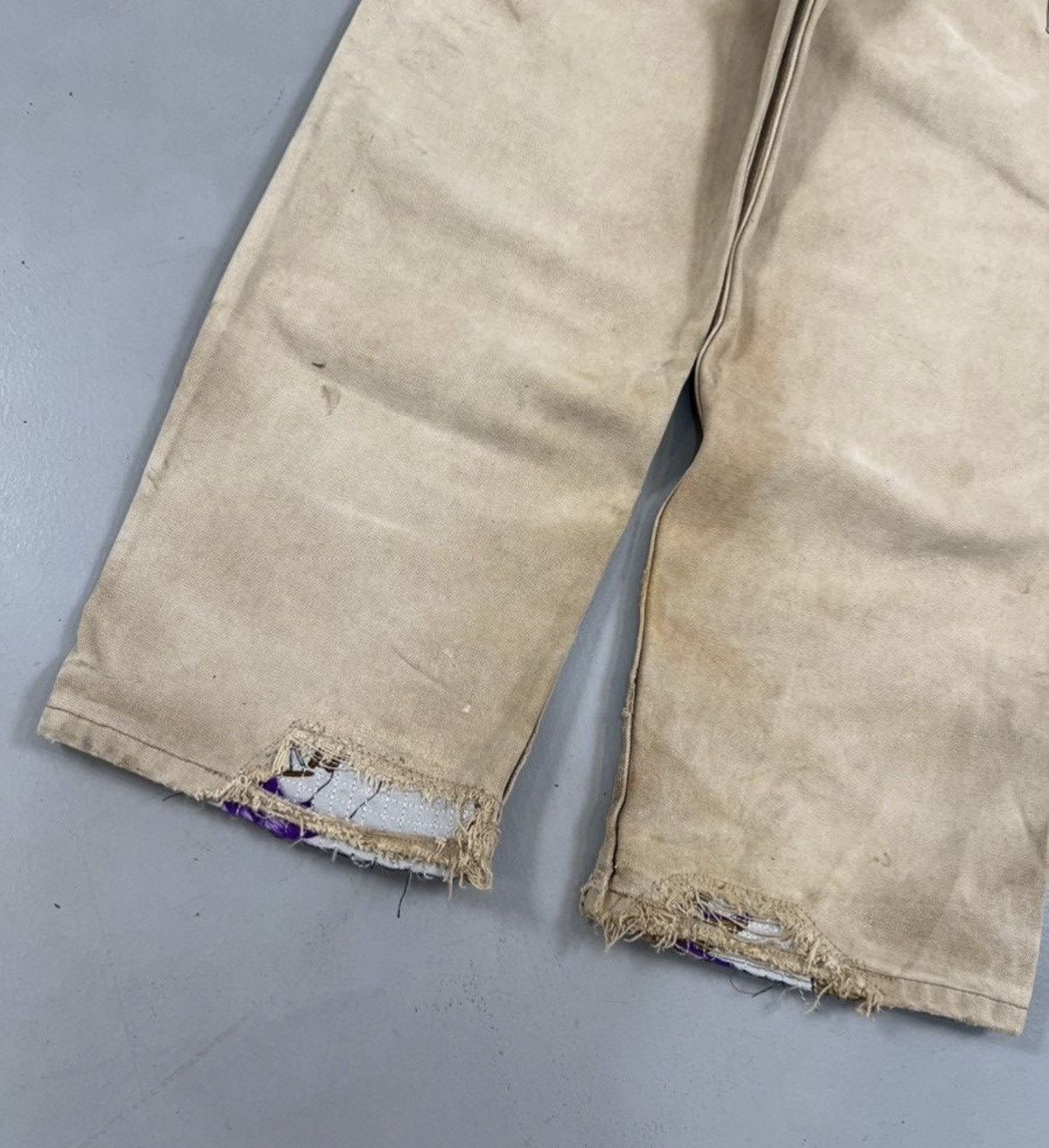 Carhartt Vintage carhartt cargo thrashed repair denim Size US 32 / EU 48 - 9 Thumbnail