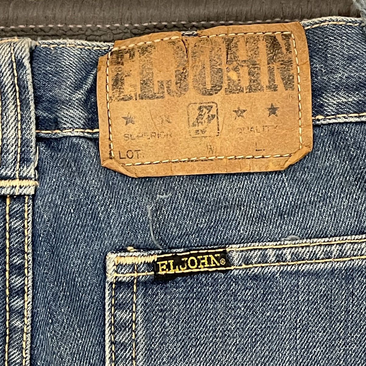 Big John Vintage 80s EL John Big John BootCut Denim Jeans Size 28" / US 6 / IT 42 - 10 Thumbnail