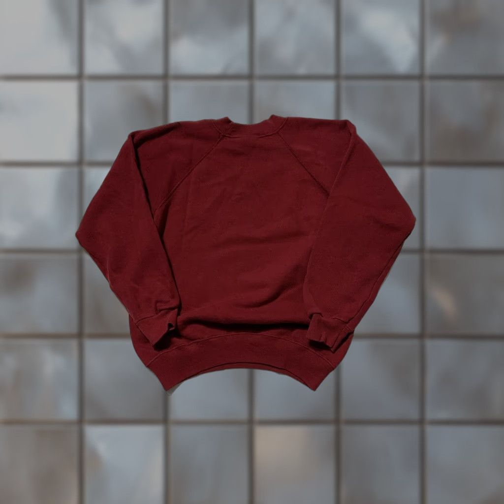 Hanes VINTAGE Hanes The Bank Of California 50/50 Crewneck Sweatshirt Sz S Maroon 80s 70s Mens Sweatshirt Size US S / EU 44-46 / 1 - 1 Thumbnail