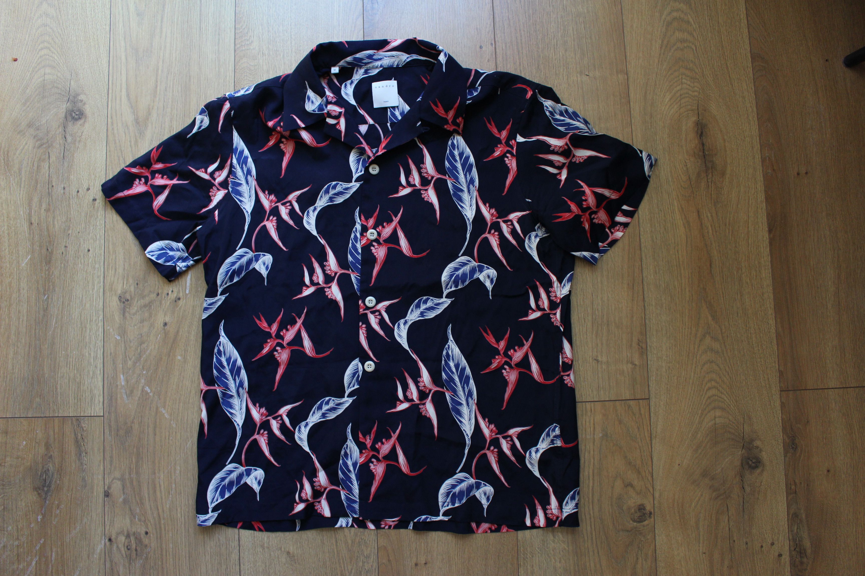 Sandro FREE SHIPPING!! - Hawaii Aloha Shirt Size US M / EU 48-50 / 2 - 2 Thumbnail