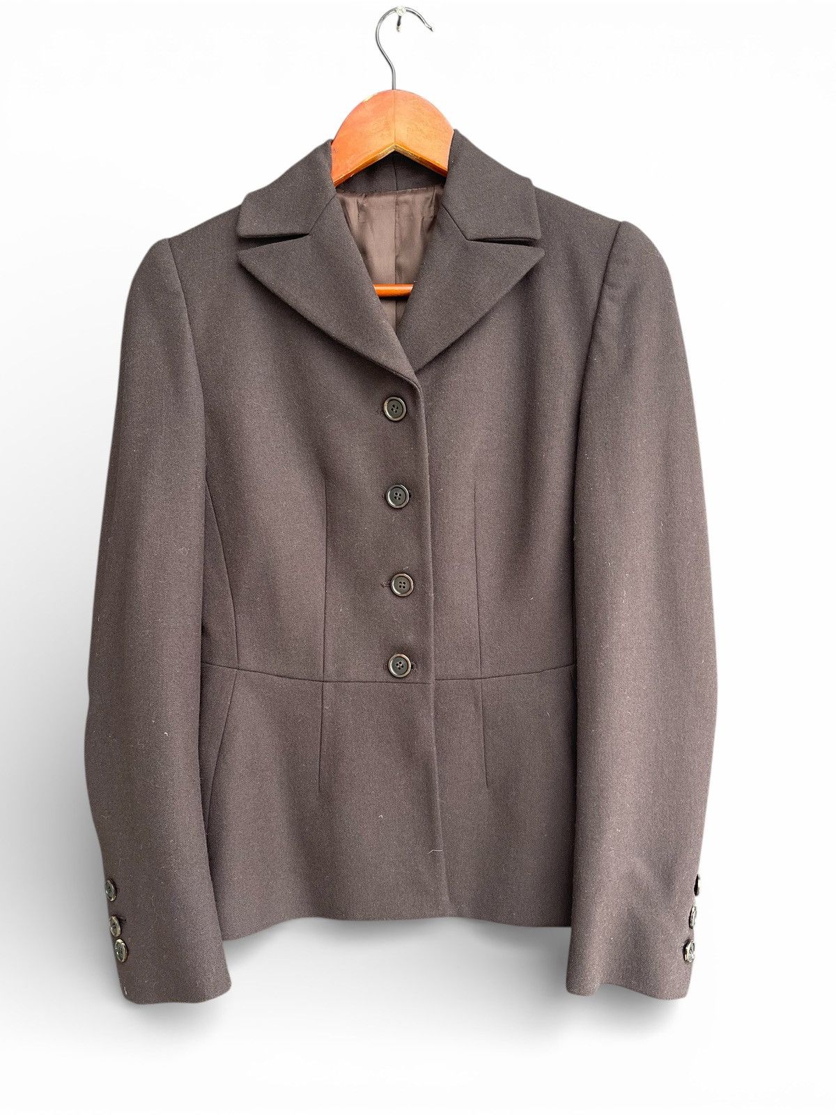 Prada PRADA Made in Italy Tailored Women’s wool Blazer Size IT 42 Size M / US 6-8 / IT 42-44 - 1 Thumbnail