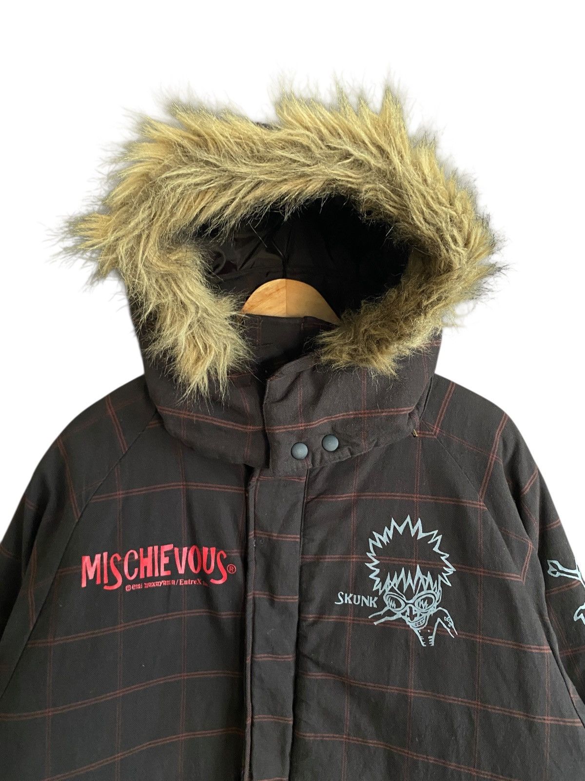 Vintage Vintage Japanese Brand Mischievous Fur Puffer Jacket 2000s Size US M / EU 48-50 / 2 - 3 Thumbnail