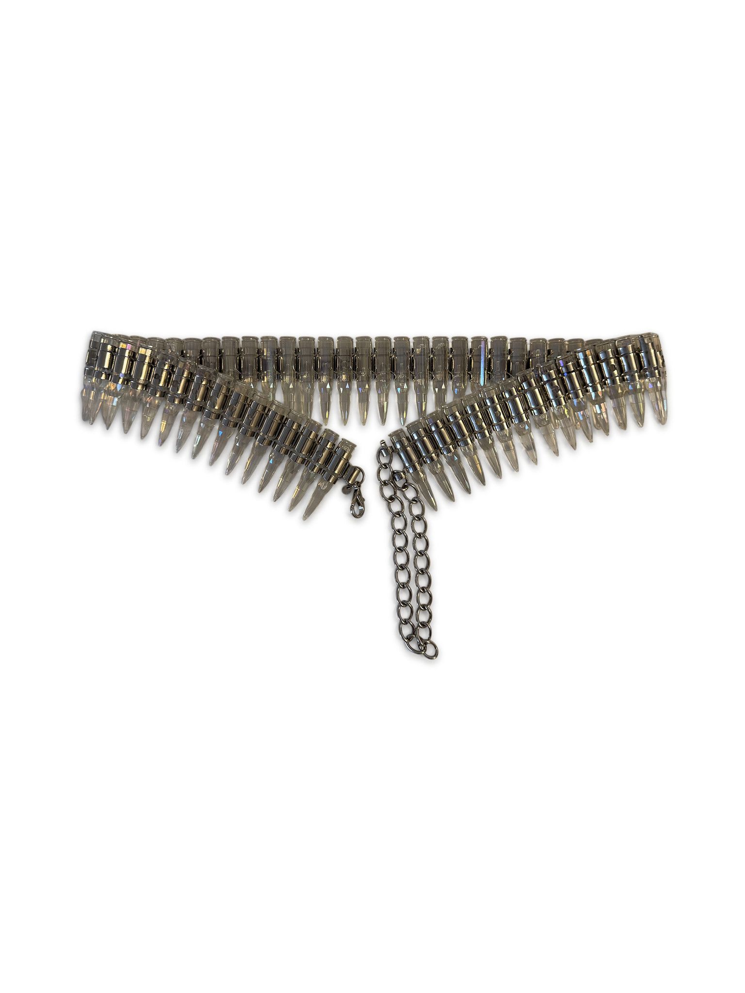 小物 undercover belt Undercover Undercover Crystal Bandolier Bullet Belt 2001