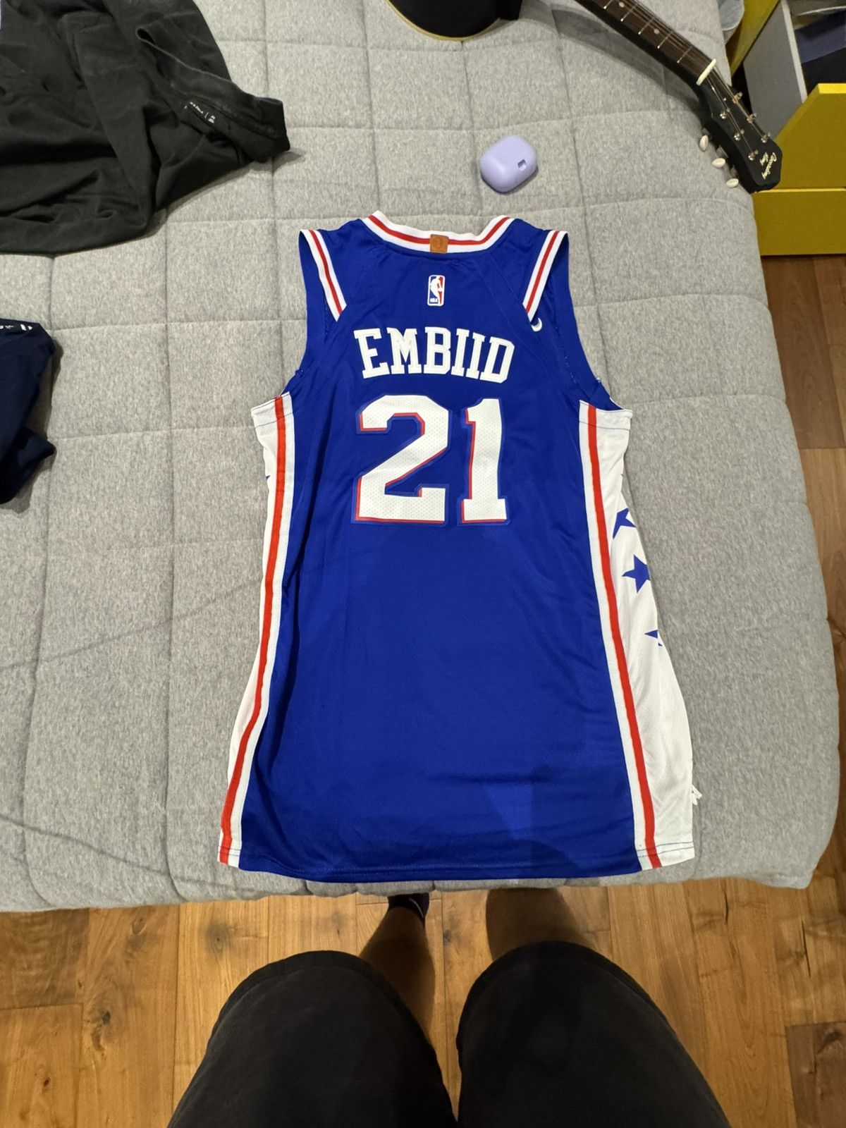 Nike VINTAGE JOEL EMBIID EARLY CAREER JERSEY Size US L / EU 52-54 / 3 - 5 Thumbnail