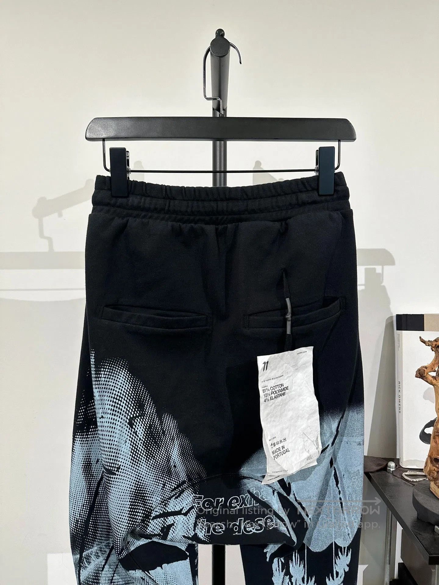 11 By Boris Bidjan Saberi Boris Bidjan Saberi 11by bbs P3C Joggers. Size US 26 / EU 42 - 4 Thumbnail