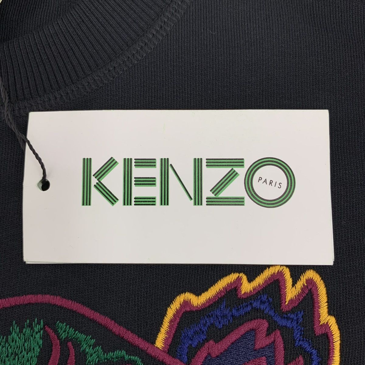 Kenzo Kenzo Tiger Head Embroidered Long Sleeve Sweatshirt K26WX Size US S / EU 44-46 / 1 - 5 Thumbnail