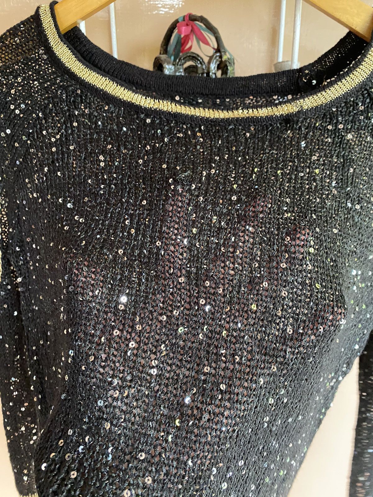 Issey Miyake Japanese avantgarde knitted glitter isseymiyake Size US M / EU 48-50 / 2 - 5 Thumbnail