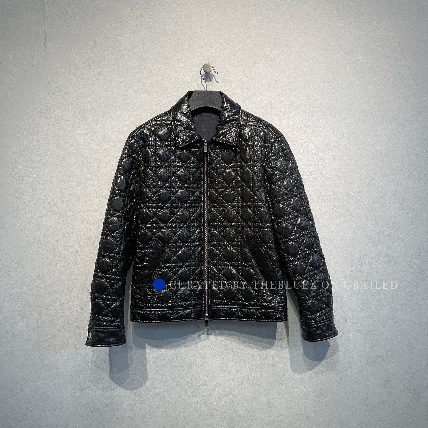 Dior Quilted Lambskin Leather Jacket in Black Size US M / EU 48-50 / 2 - 1 Thumbnail