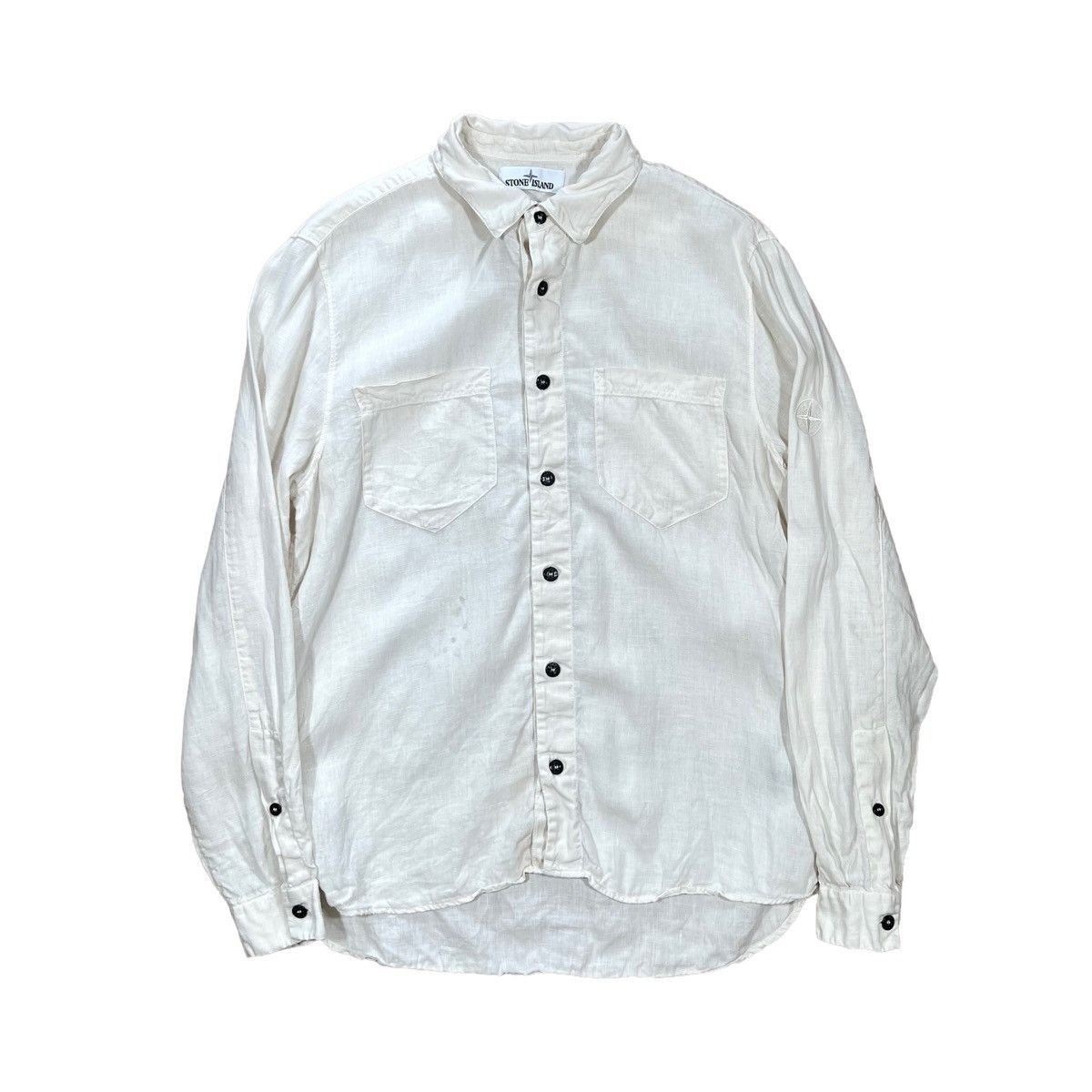 Stone Island Stone Island Linnen Shirt Size US M / EU 48-50 / 2 - 1 Thumbnail