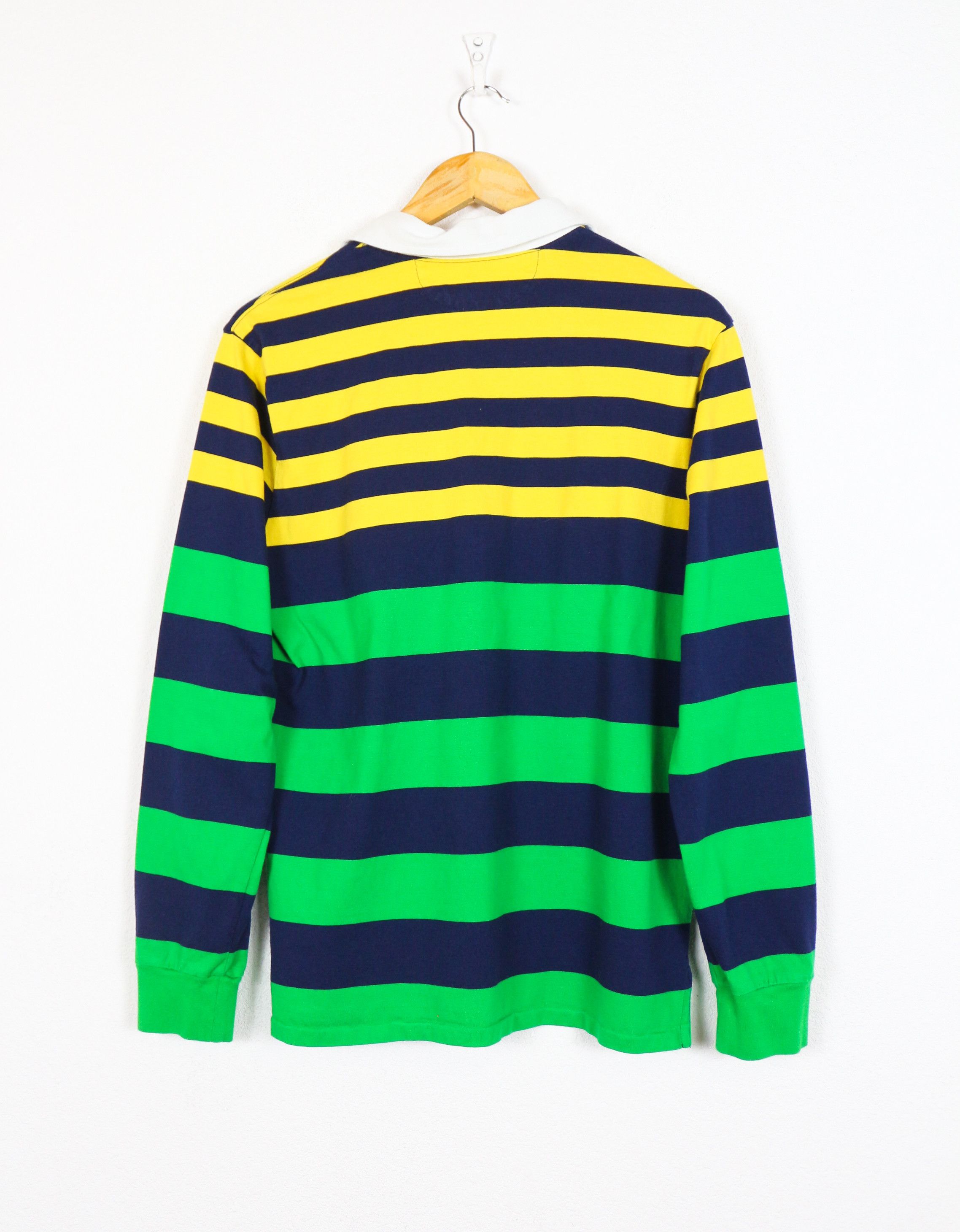 Rugby Ralph Lauren Polo Ralph Lauren PRL Logo Striped Rugby Polo Shirt Size US XS / EU 42 / 0 - 6 Thumbnail