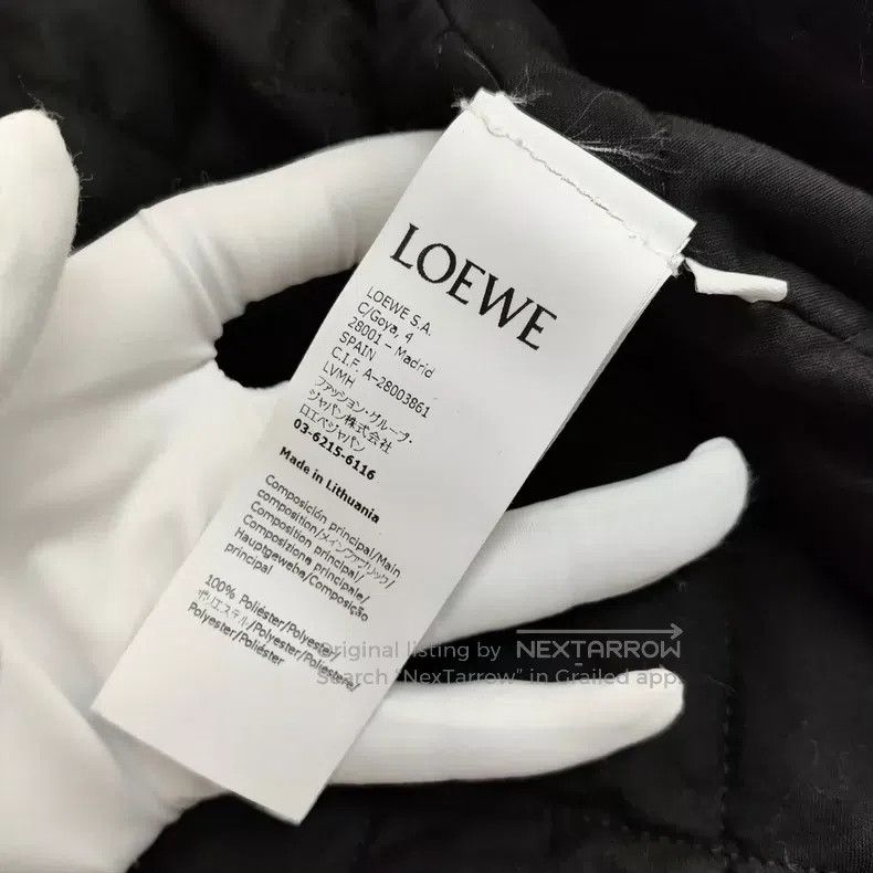 Loewe Loewe Black Overcoat Size 4XL / US 24-26 - 6 Thumbnail