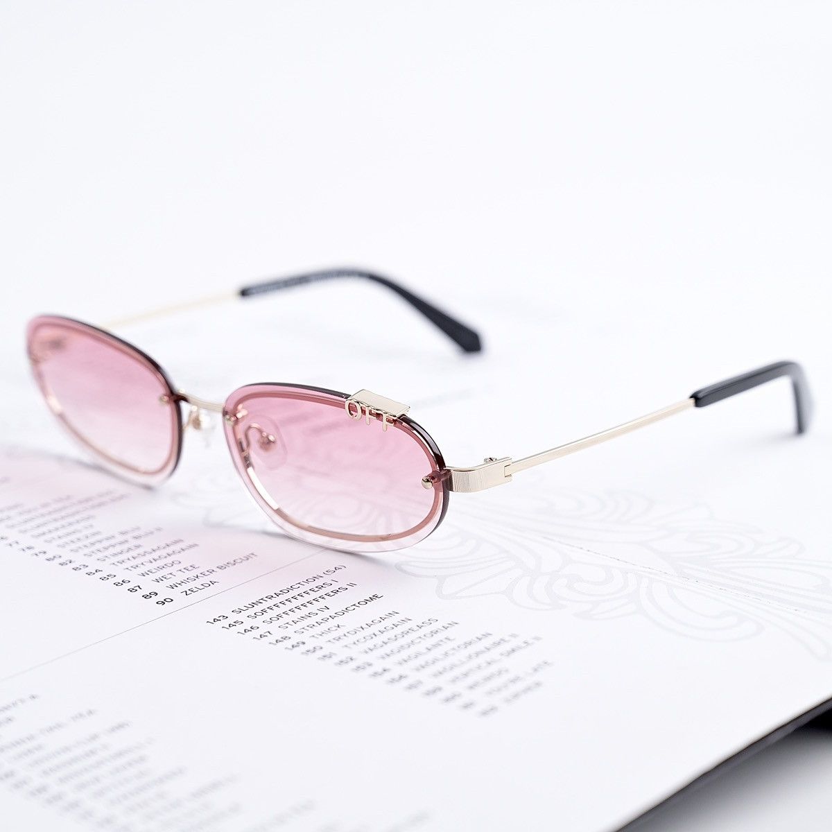Off-White OFF WHITE MIAMI GOLD GRADIENT RED SUNGLASSES Size ONE SIZE - 2 Thumbnail