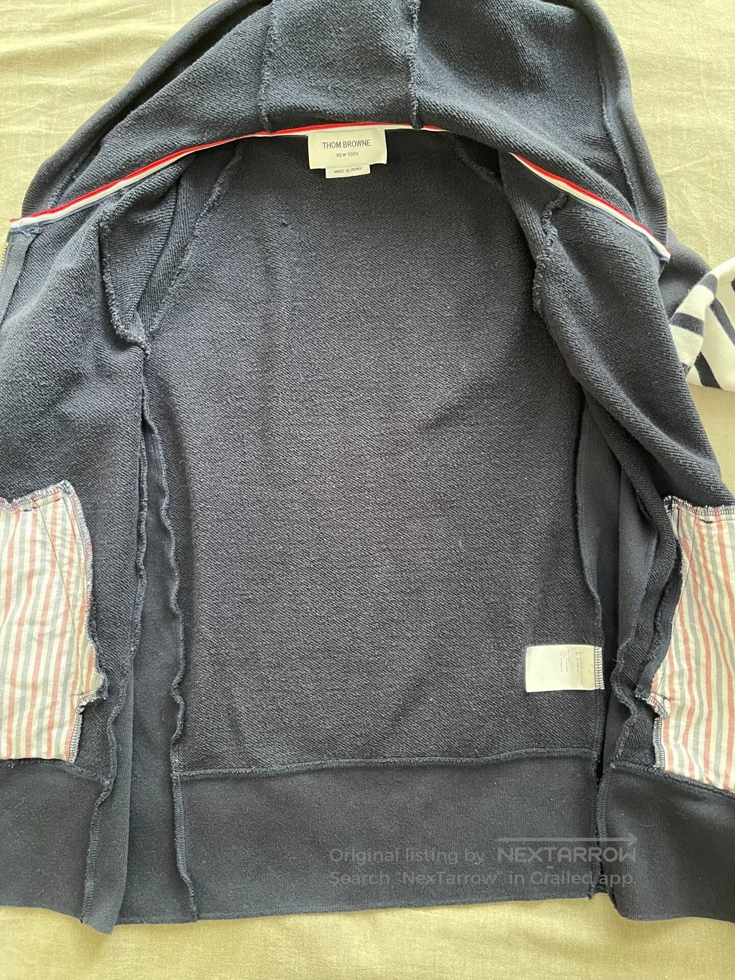 Thom Browne thom browne navy zip. Size US S / EU 44-46 / 1 - 4 Thumbnail