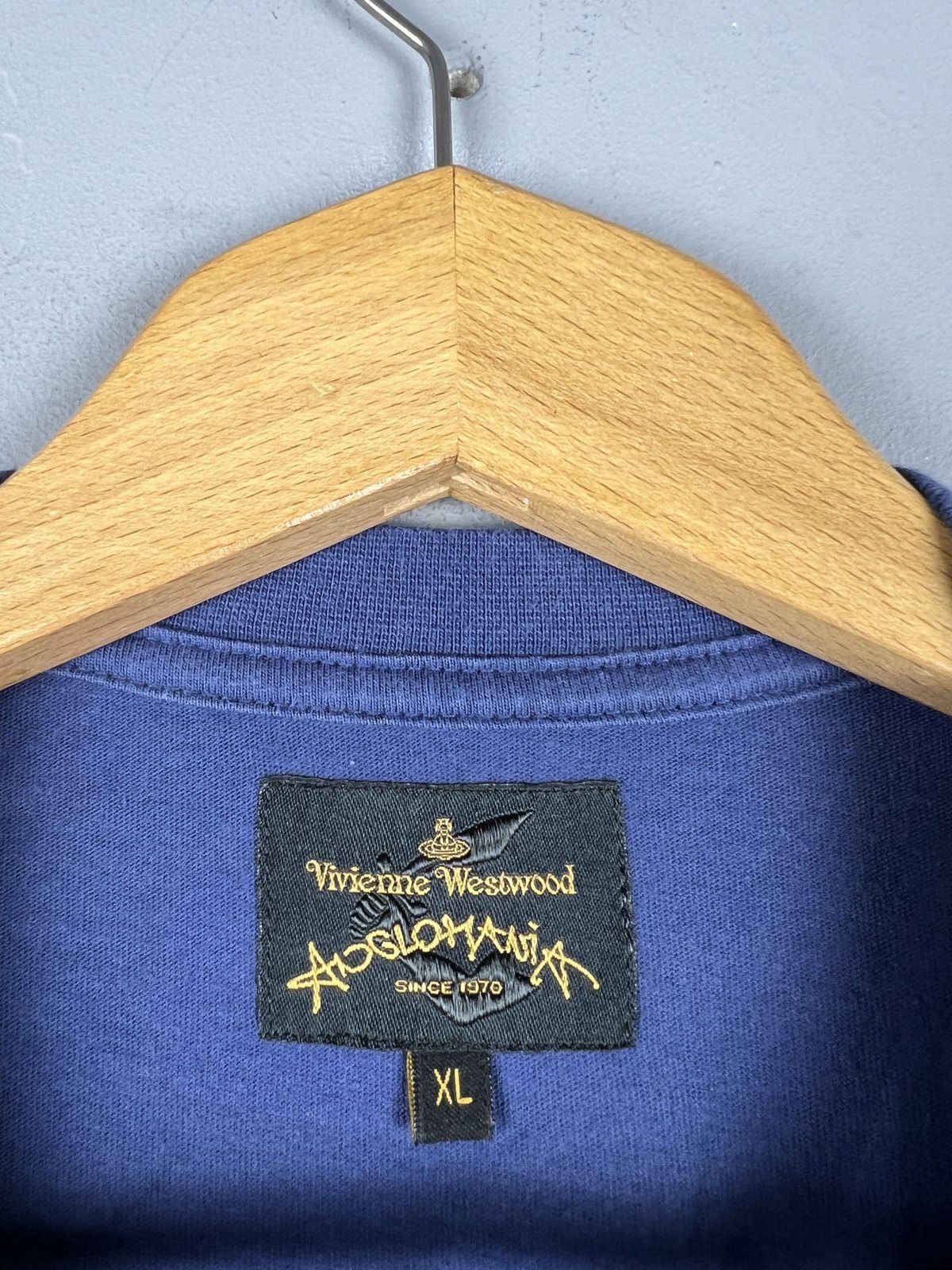 Vivienne Westwood Vivienne Westwood Anglomania CHAOS small logo tshirt Size US XL / EU 56 / 4 - 5 Thumbnail