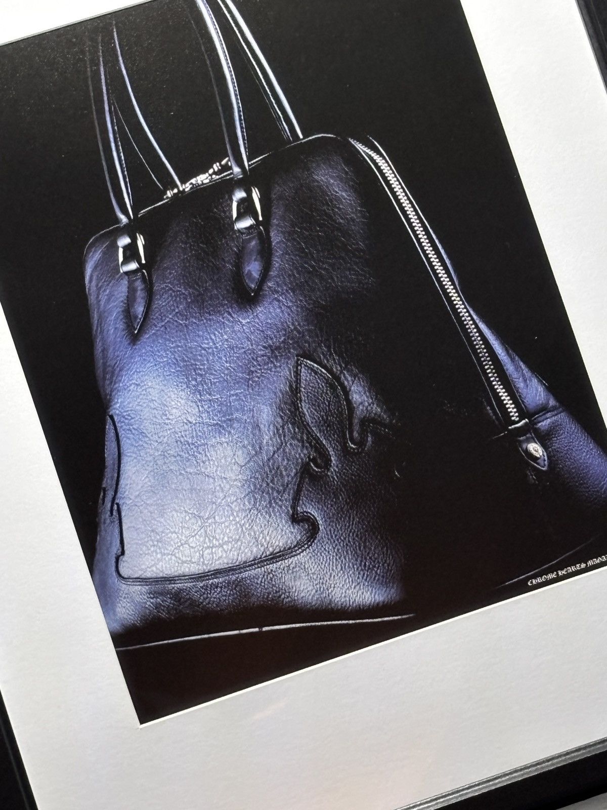 Chrome Hearts • Chrome Hearts • Leather Bag Gorgeous Framed Art Size ONE SIZE - 4 Thumbnail