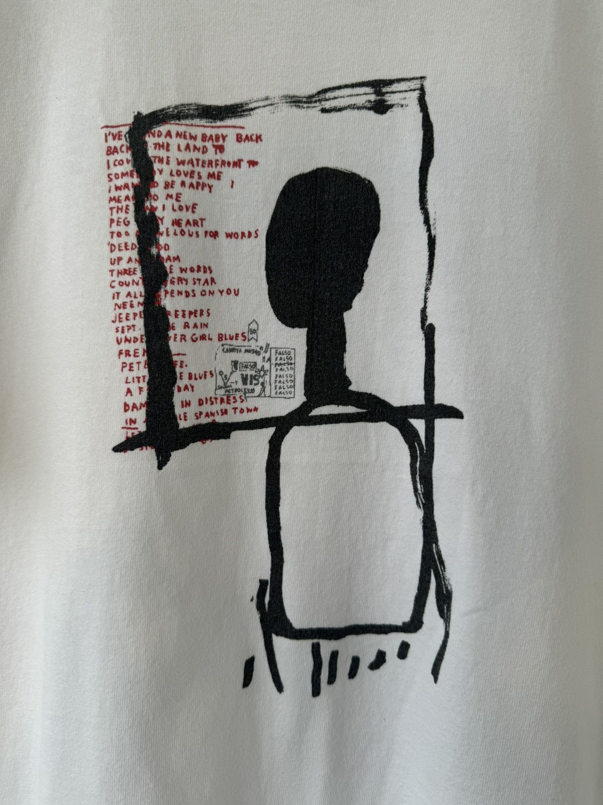 Jean-Michel Basquiat VINTAGE JEAN-MICHEL BASQUIAT SHIRT Size US M / EU 48-50 / 2 - 3 Thumbnail