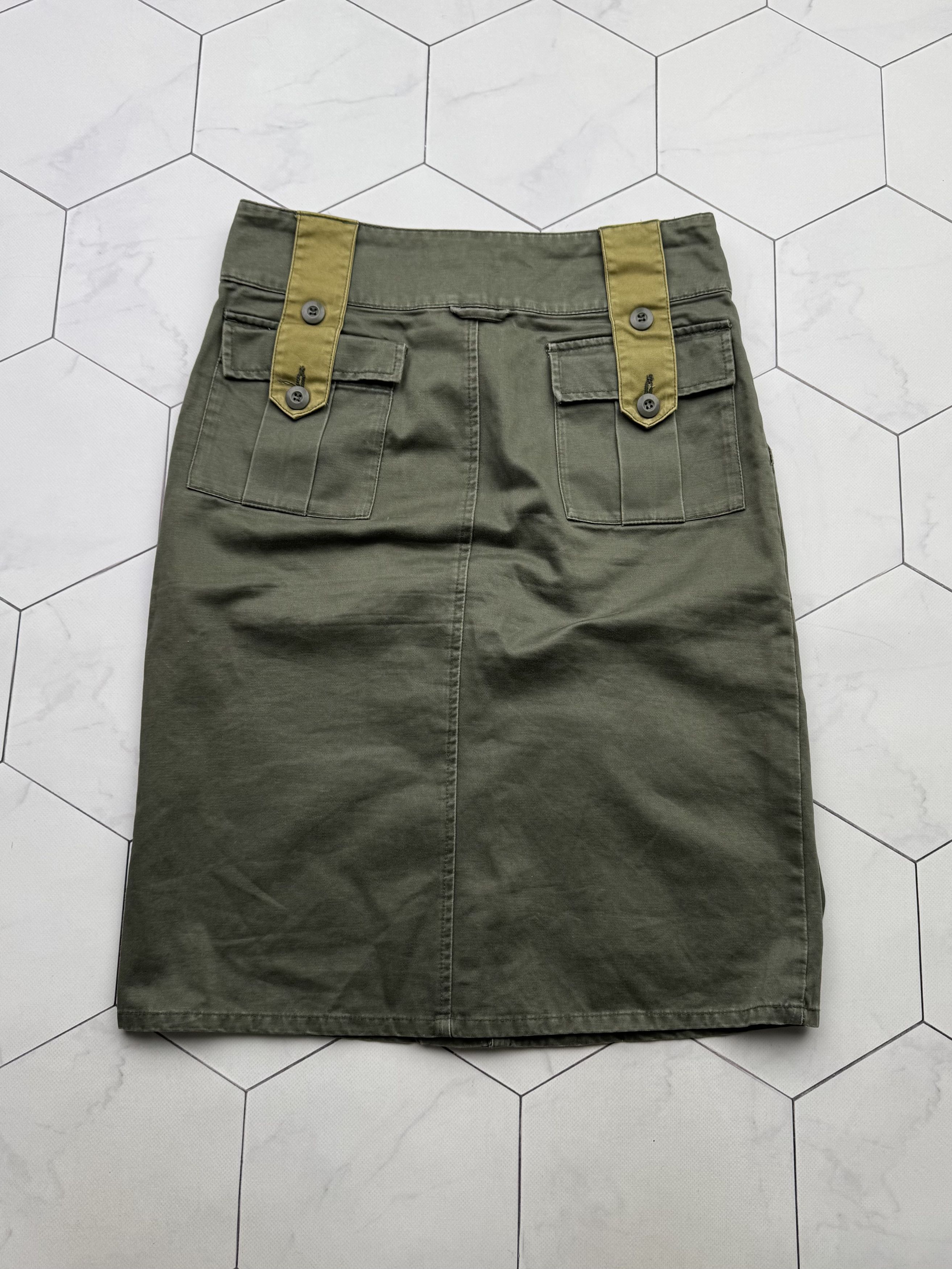 Miss Sixty Miss Sixty Vintage Cargo Skirt (B202) Size 28" / US 6 / IT 42 - 10 Thumbnail