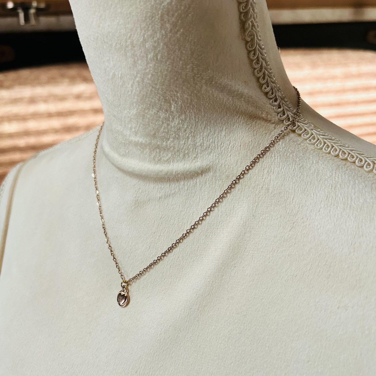 Vintage Vintage LA Jewelry rose gold 925 heart pendant necklace Size ONE SIZE - 4 Thumbnail