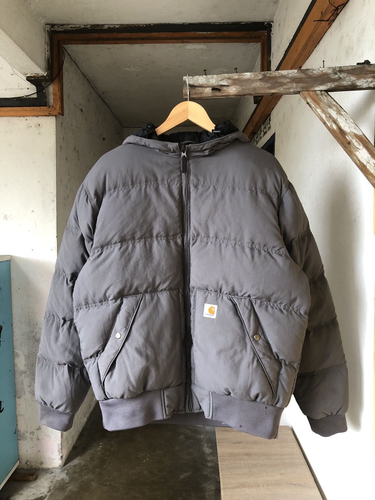 Carhartt Rare❗️Carhartt Puffer Winter Jacket Wt Hoodie Size US M / EU 48-50 / 2 - 3 Thumbnail