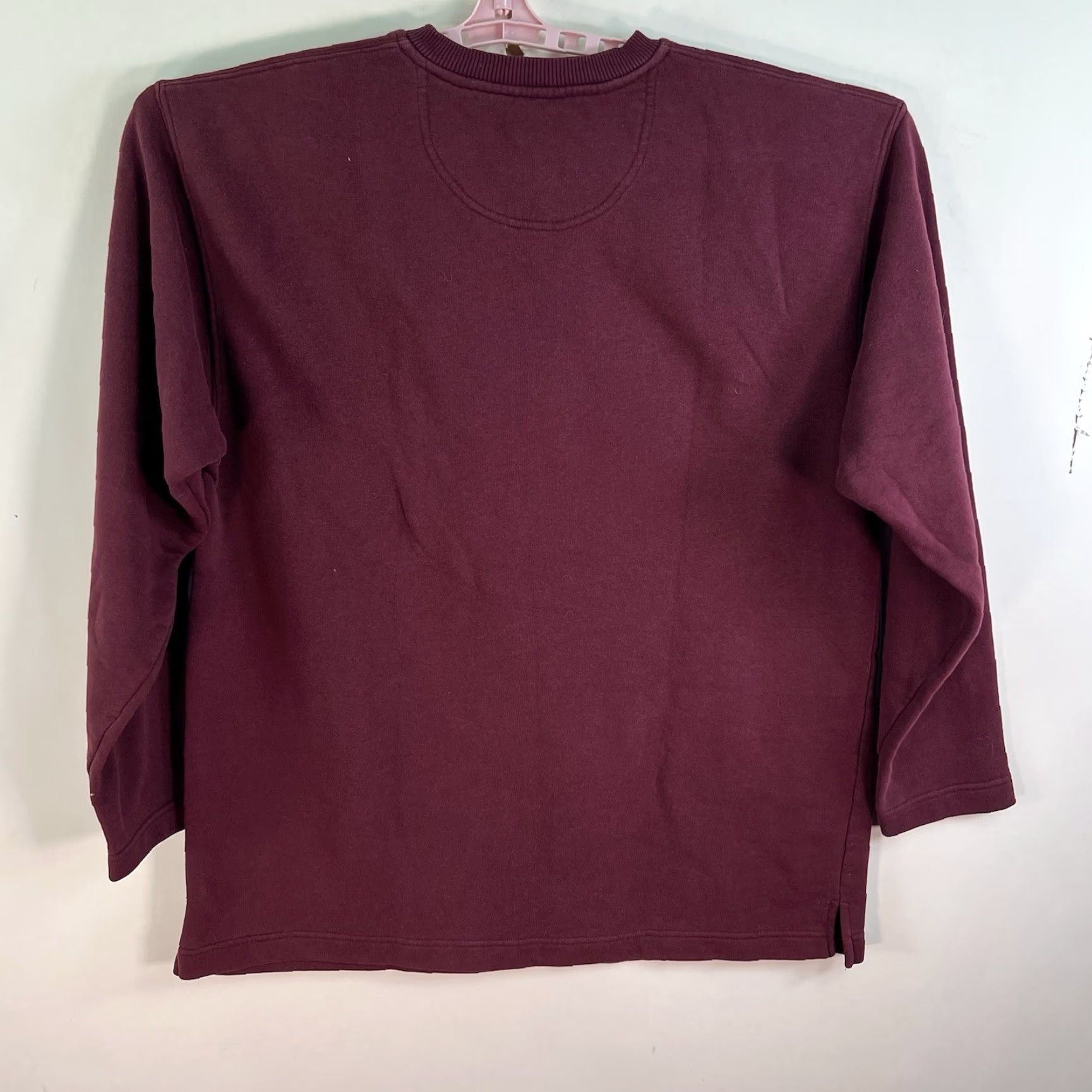 Big Dogs Big Dog Mom Rules Sweatshirt Womens 1X Maroon Red Jersey Embroidered Mom Graphic Pullover Shirt Size XL / US 12-14 / IT 48-50 - 6 Thumbnail