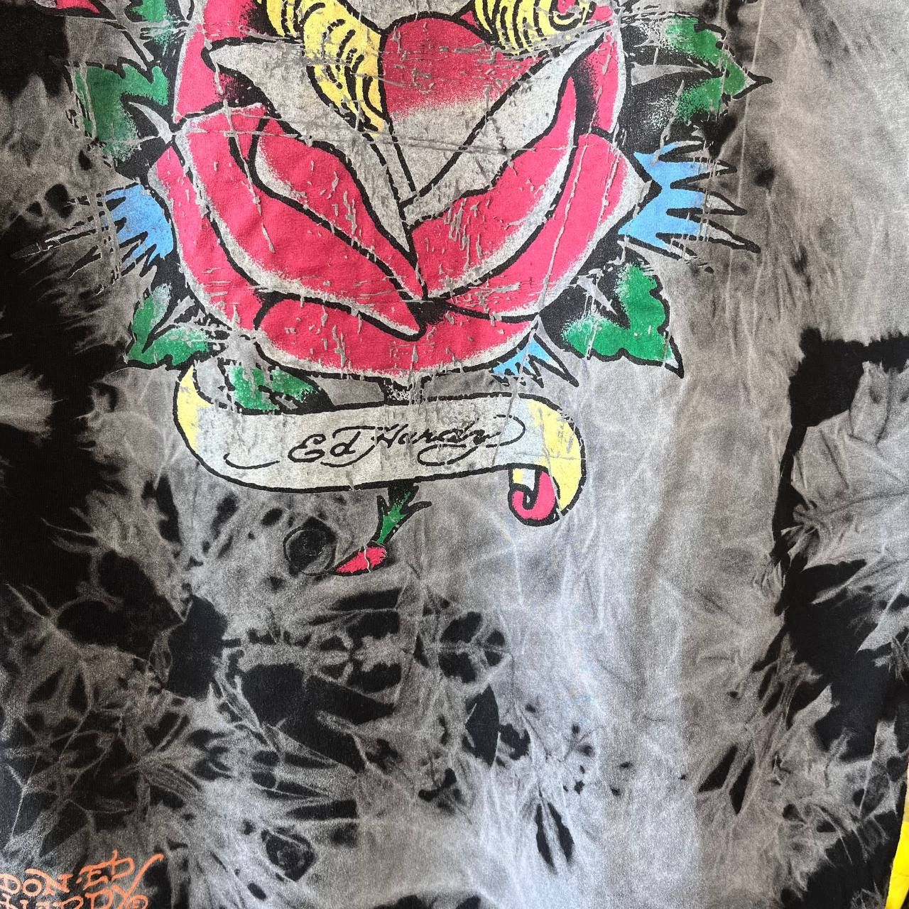 Ed Hardy Ed Hardy `Love kills slowly` Tie-dye Tshirt Size L Size US L / EU 52-54 / 3 - 11 Thumbnail