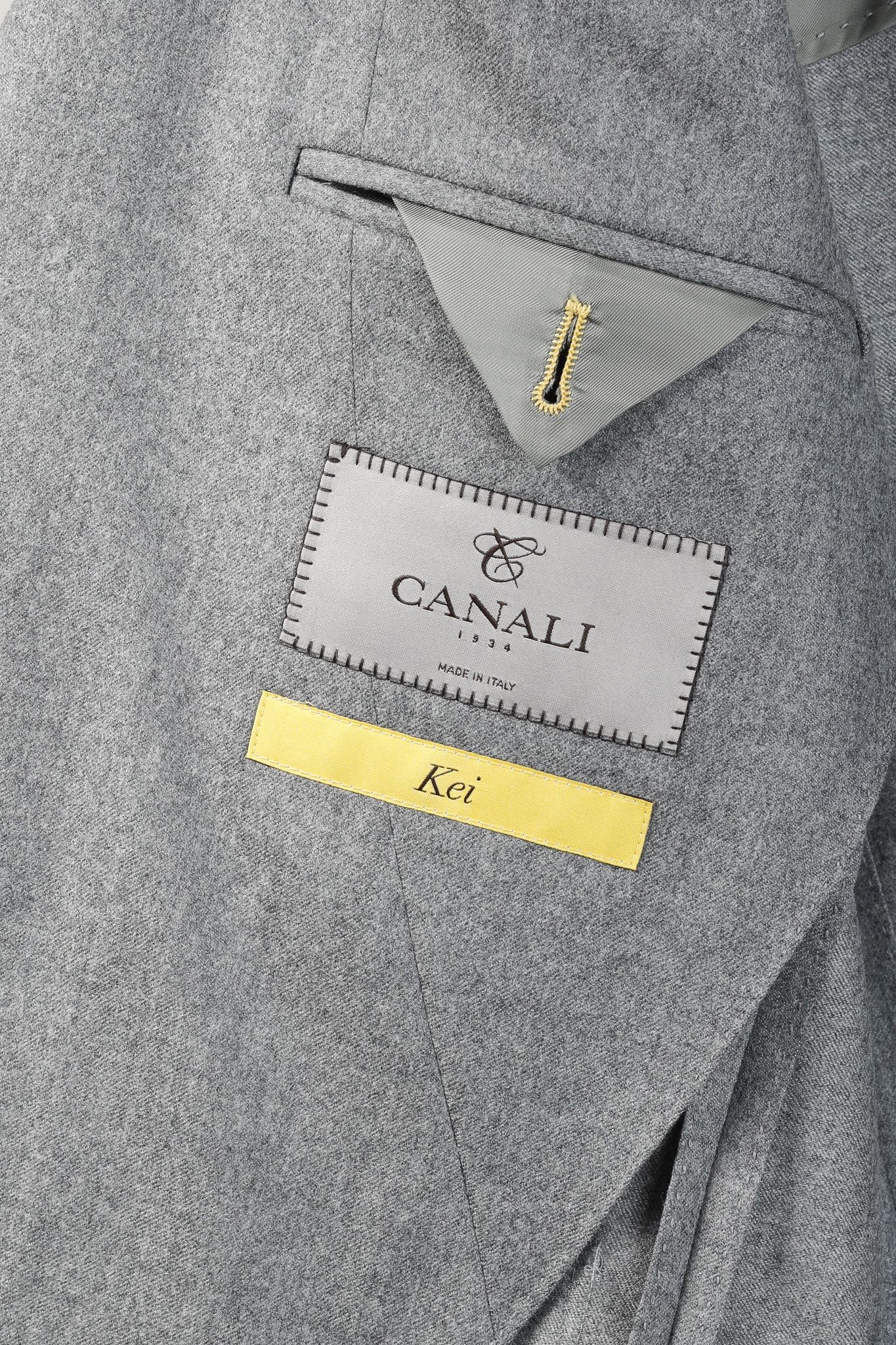 Canali Canali Light Grey Wool Lightweight Classic Blazer Size 40R - 8 Thumbnail